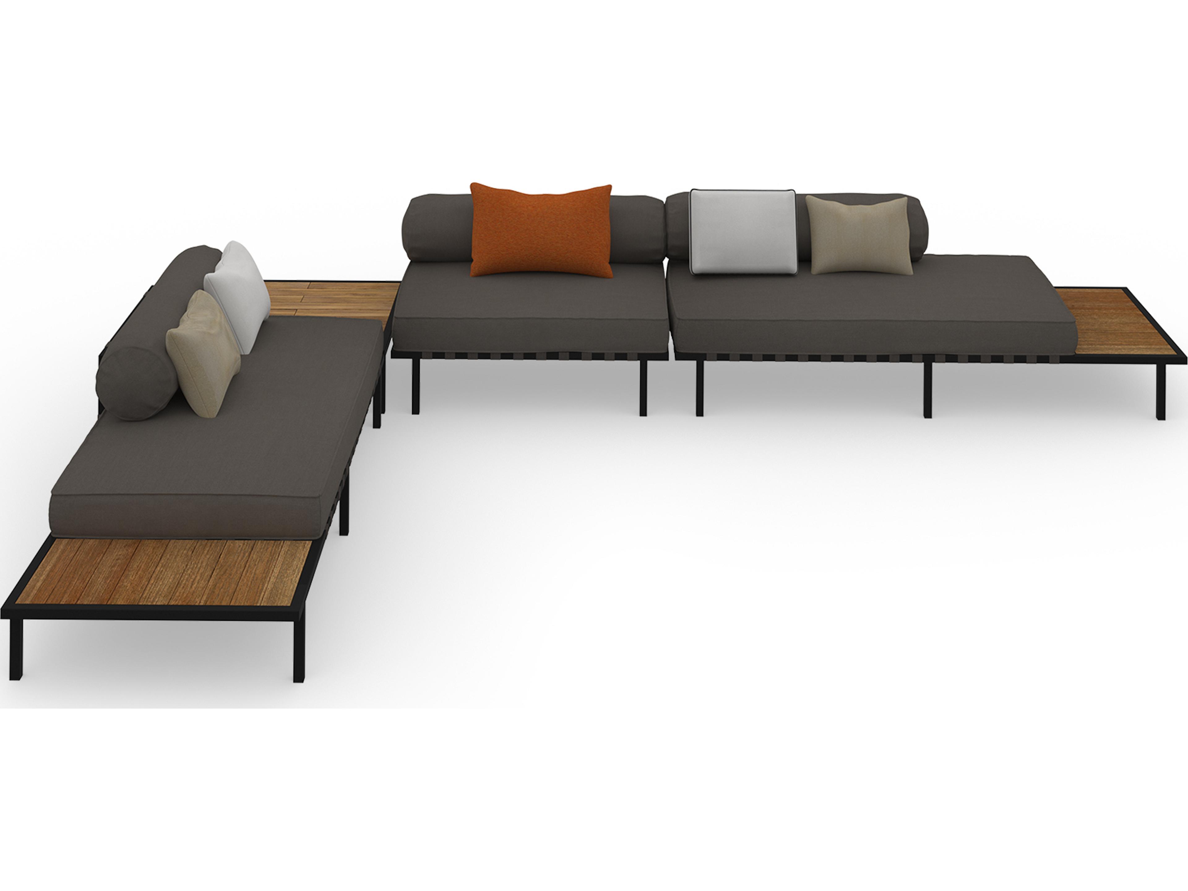 MamaGreen Albatross 316 Stainless Steel Sectional Patio Lounge Set