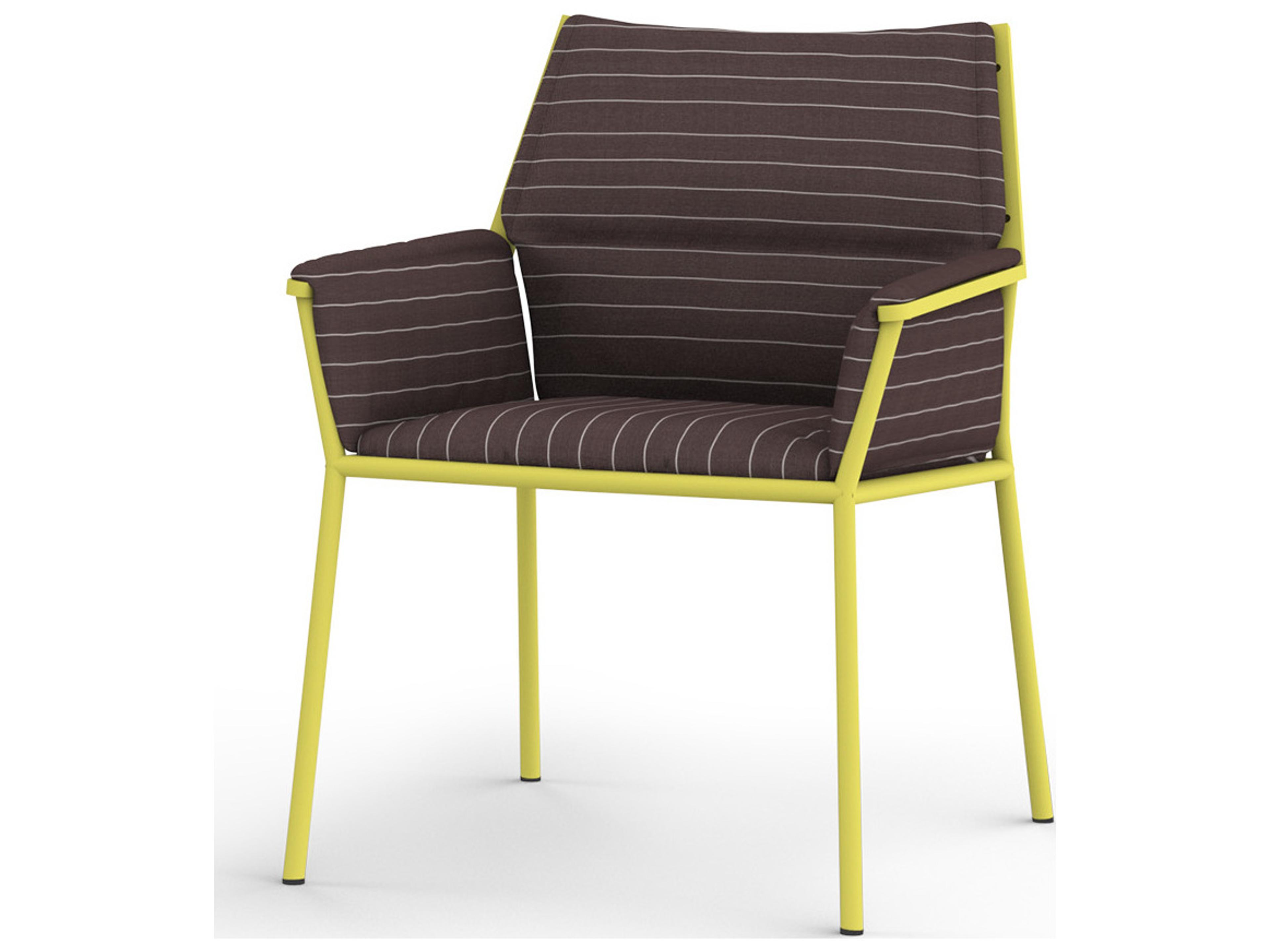 MamaGreen Andy Aluminum Outdoor Dining Arm Chair