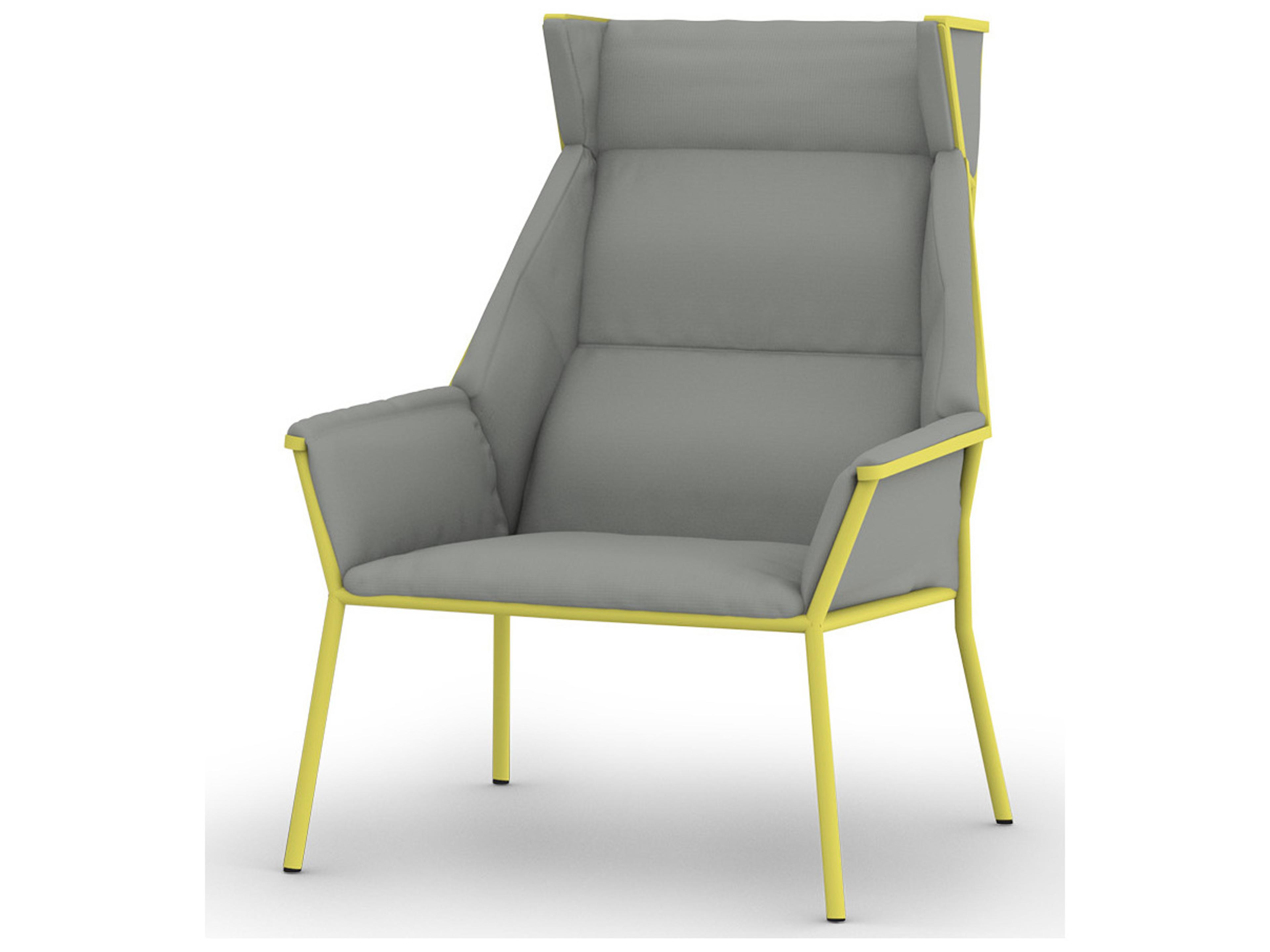 MamaGreen Andy Aluminum High Back Outdoor Patio Lounge Chair