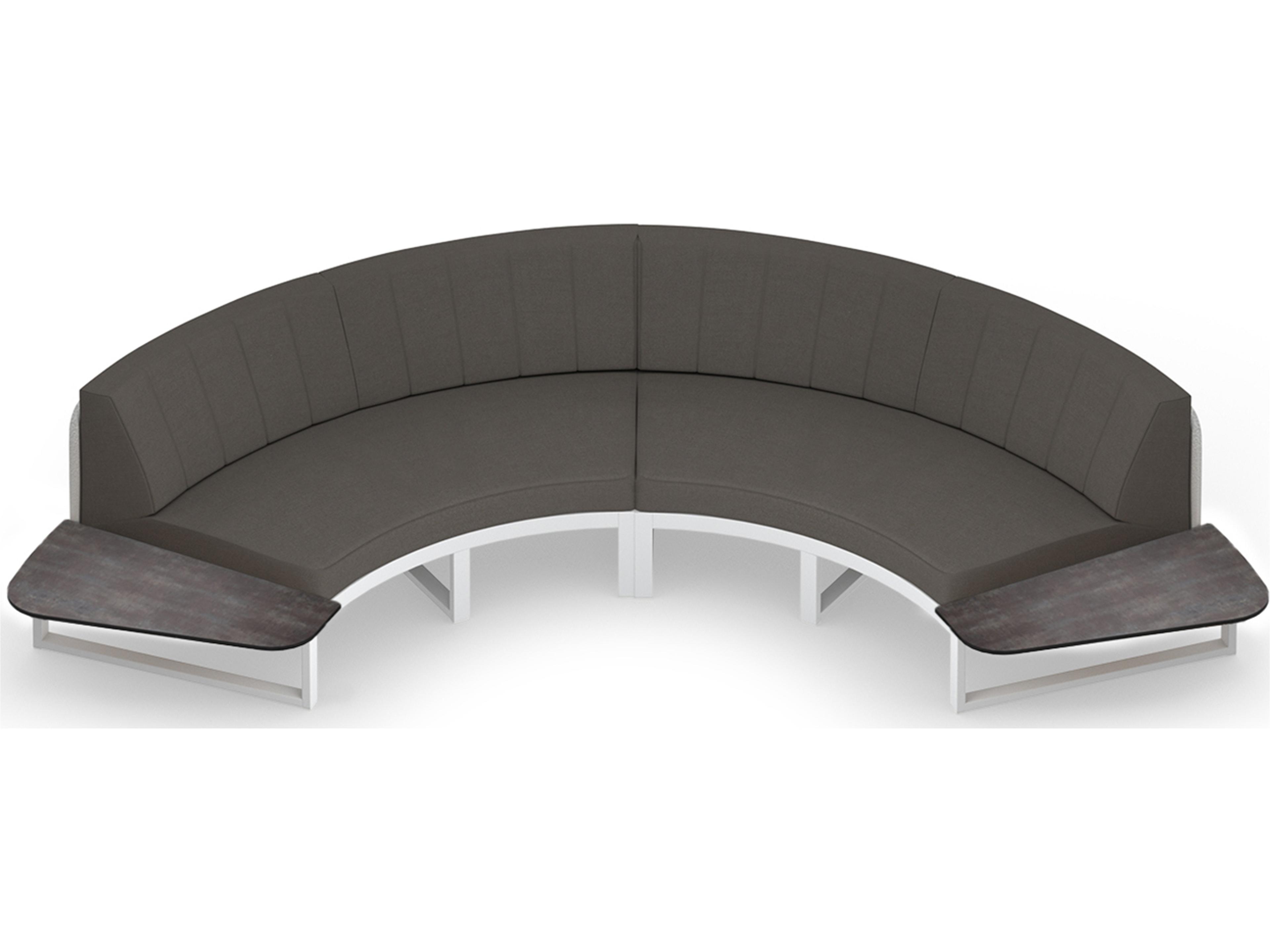 MamaGreen Babbo Quick Ship Aluminum Cushion Outdoor Lounge Set