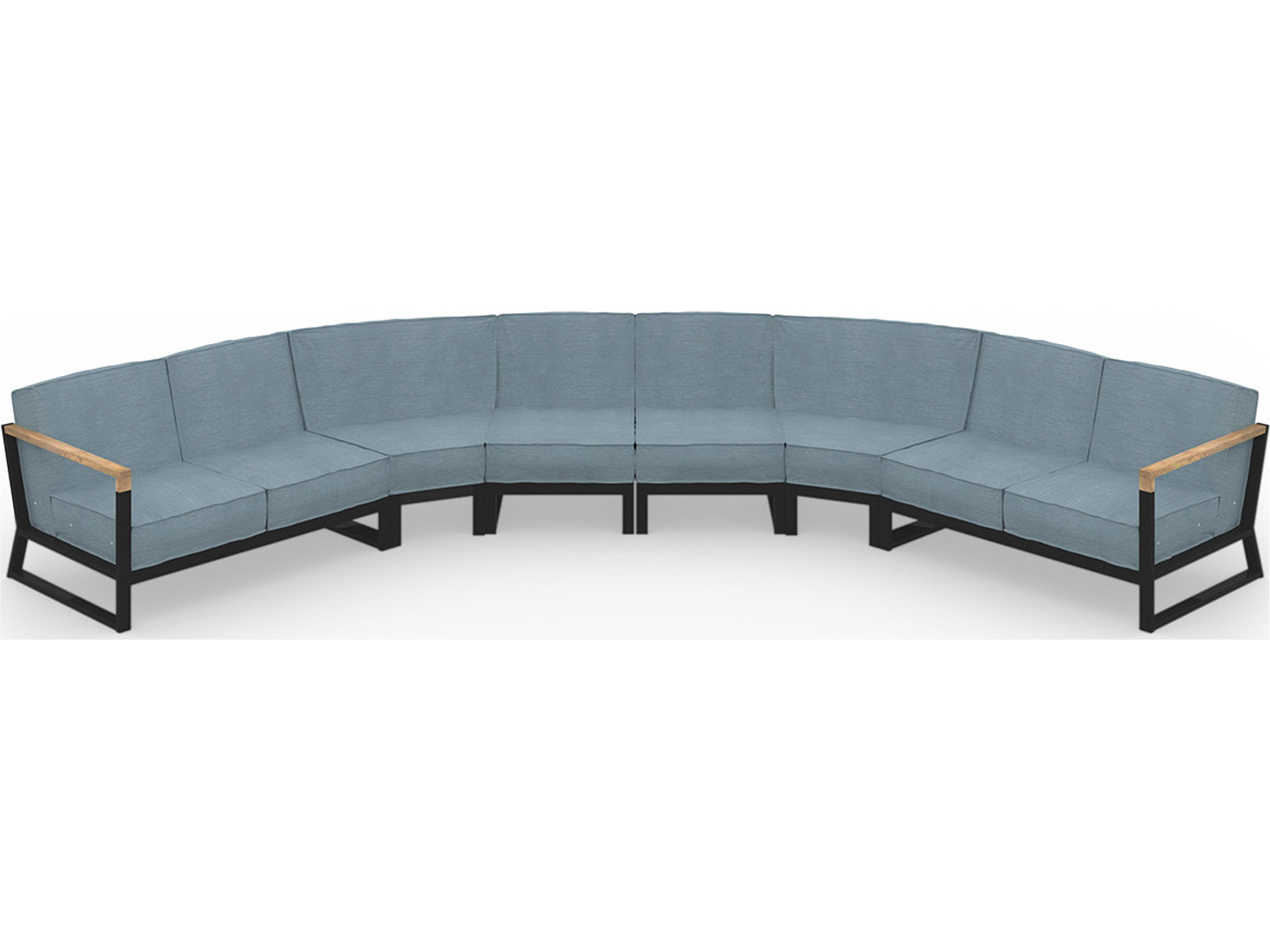 MamaGreen Bondi Beau Aluminum Sectional Patio Lounge Set
