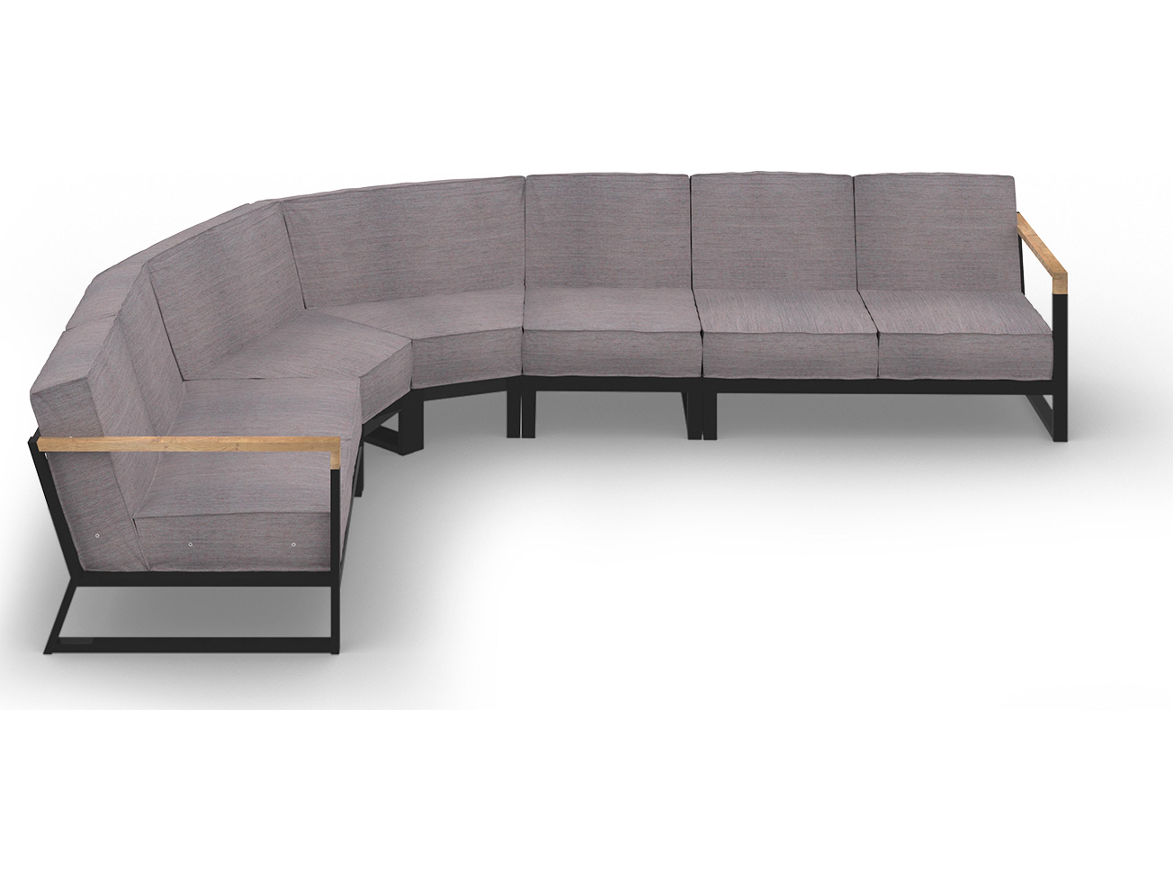 MamaGreen Bondi Beau Aluminum Sectional Outdoor Lounge Set