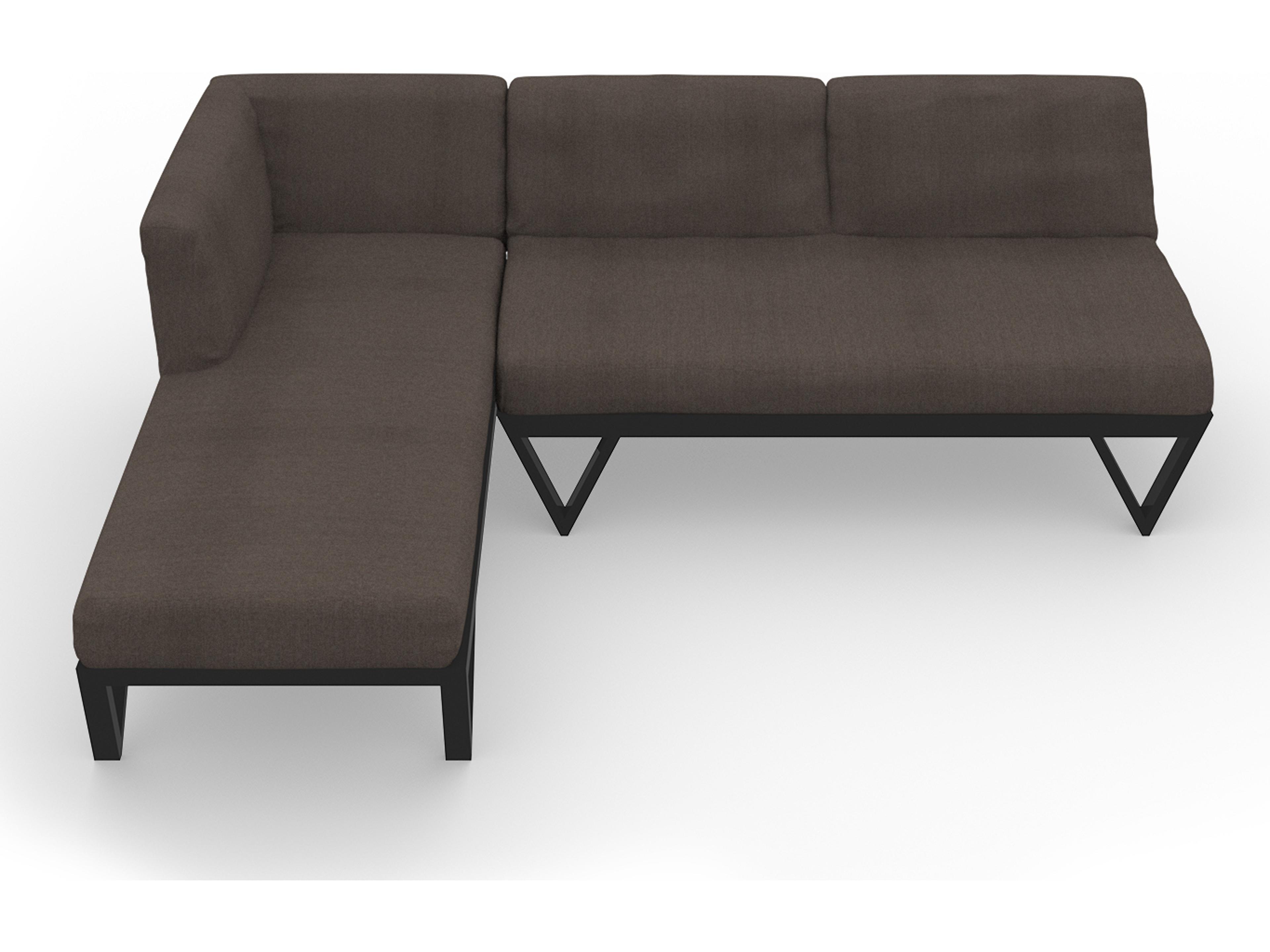MamaGreen Bondi Belle Aluminum Sectional Outdoor Lounge Set