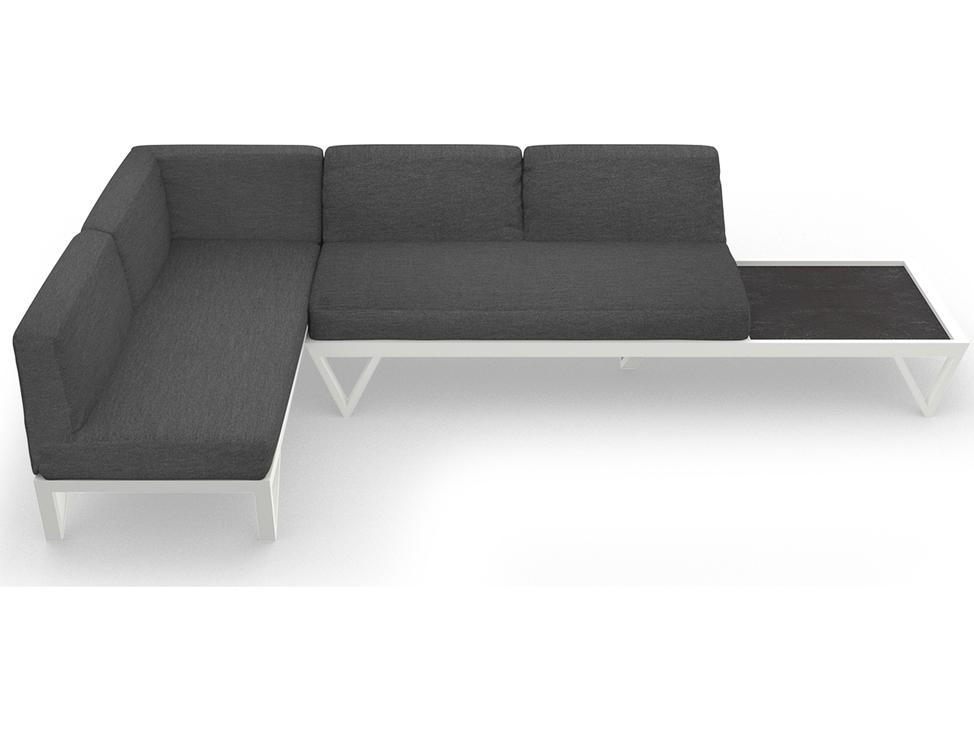MamaGreen Bondi Belle Aluminum Sectional Outdoor Lounge Set