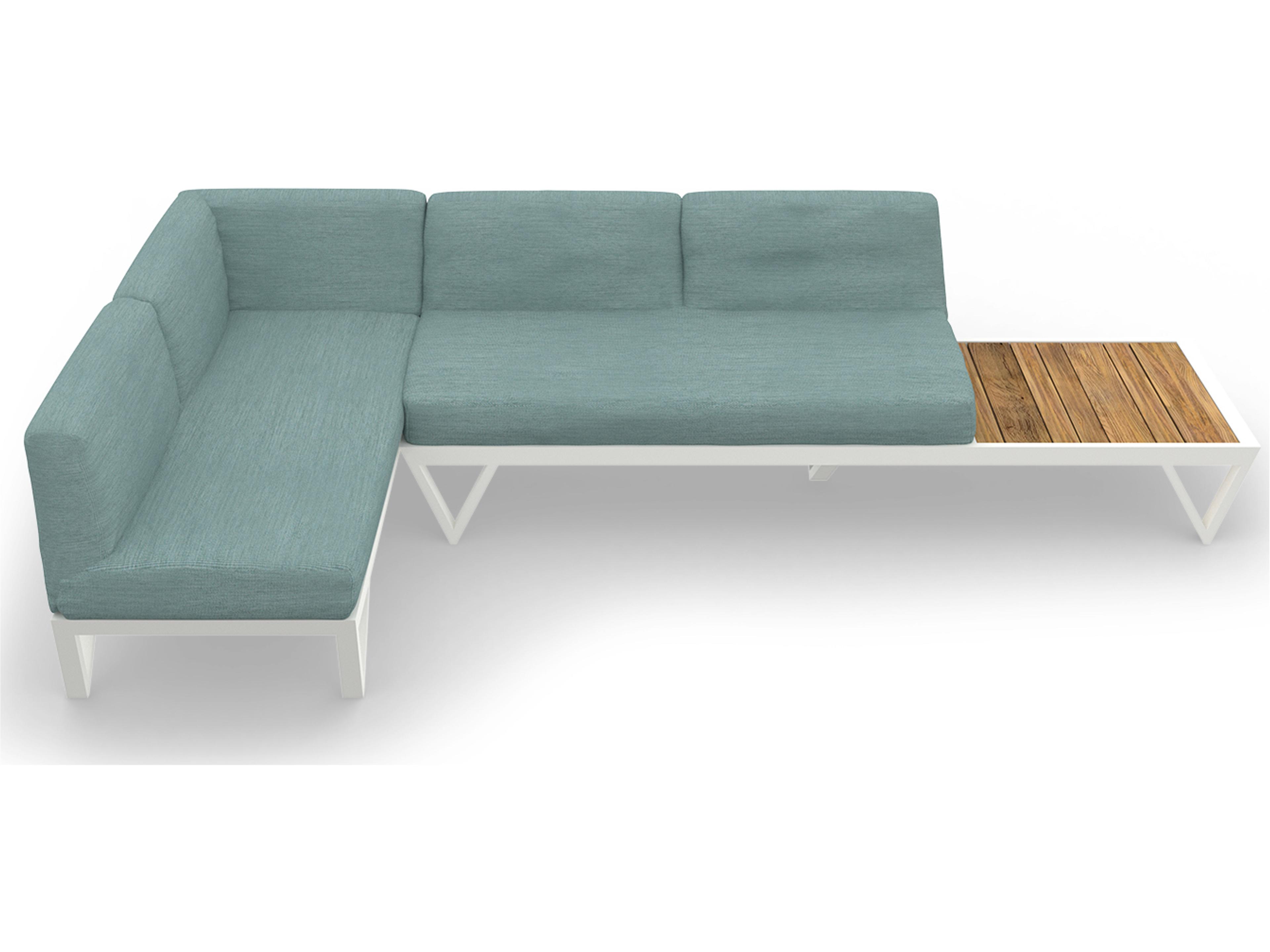 MamaGreen Bondi Belle Aluminum Sectional Patio Lounge Set