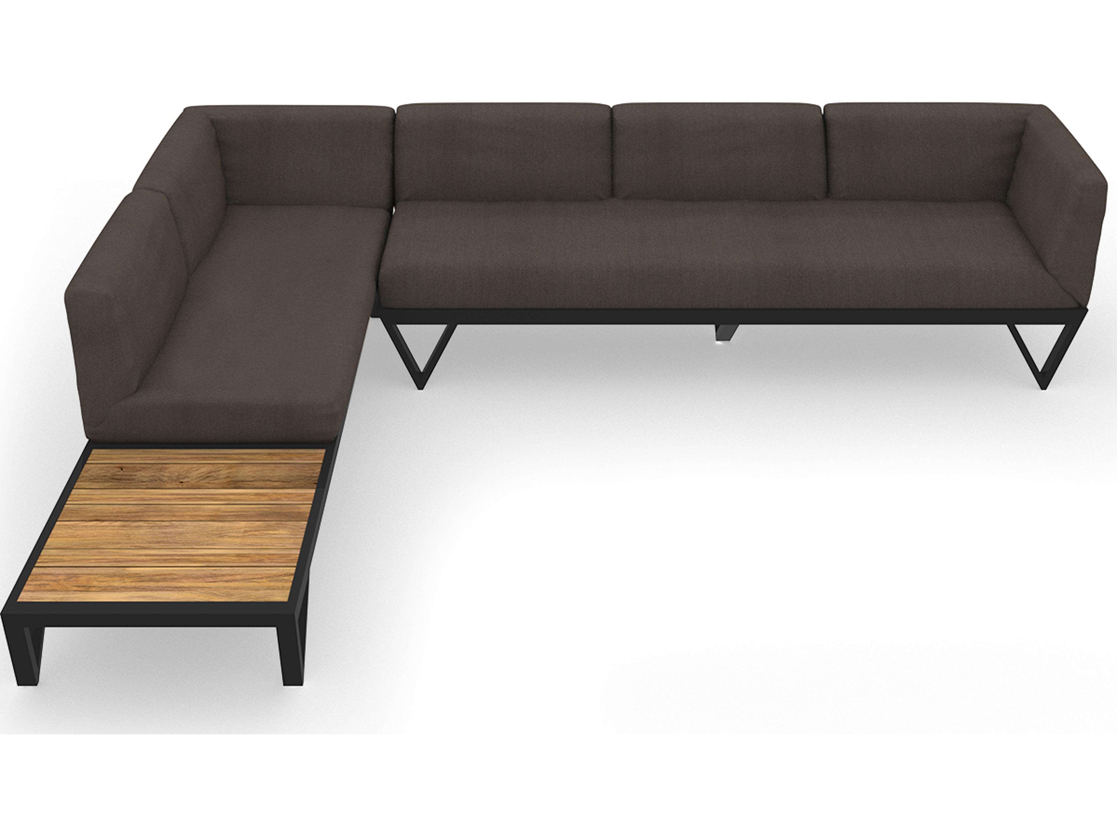 MamaGreen Bondi Belle Aluminum Sectional Outdoor Lounge Set