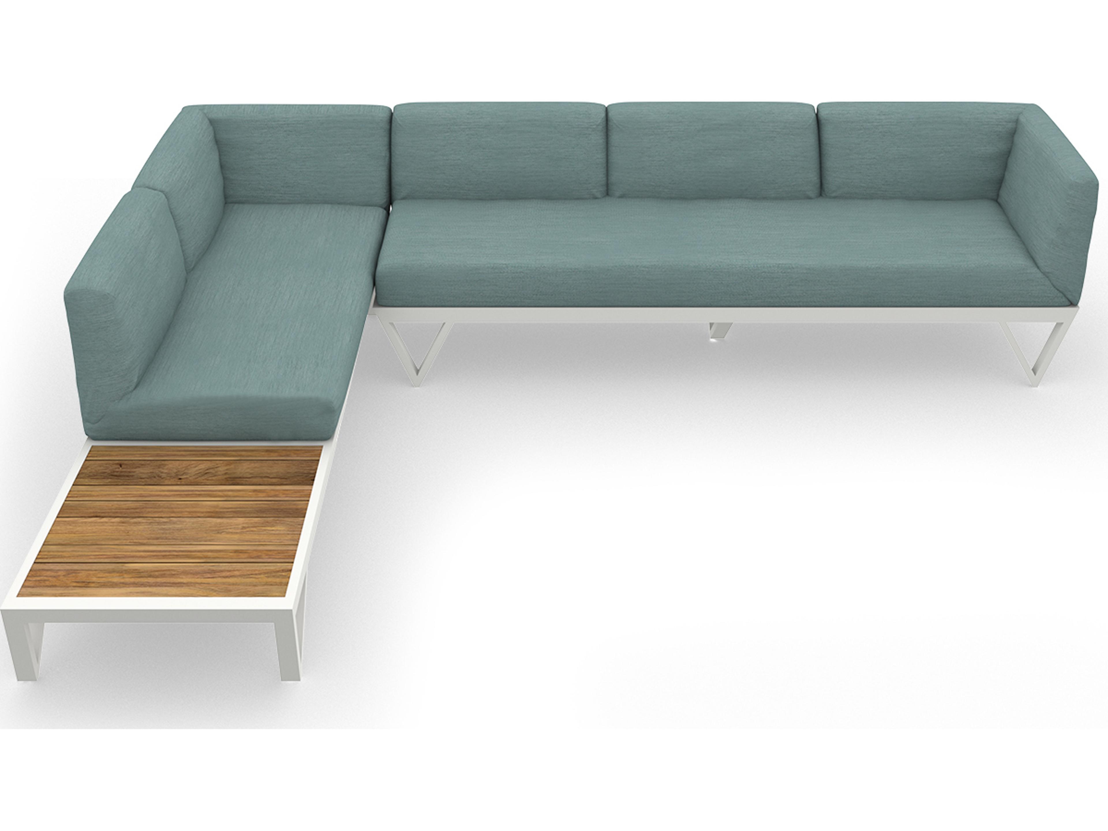 MamaGreen Bondi Belle Aluminum Sectional Outdoor Lounge Set