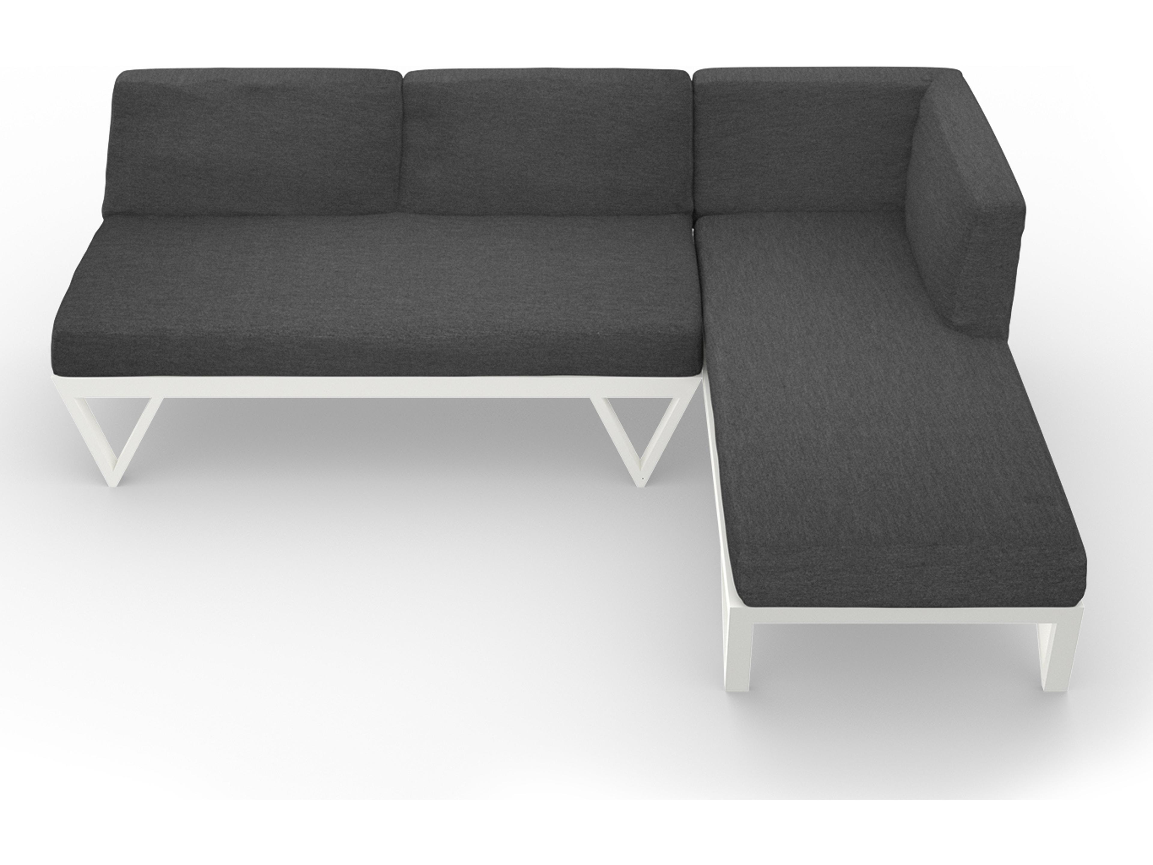 MamaGreen Bondi Belle Aluminum Sectional Patio Lounge Set