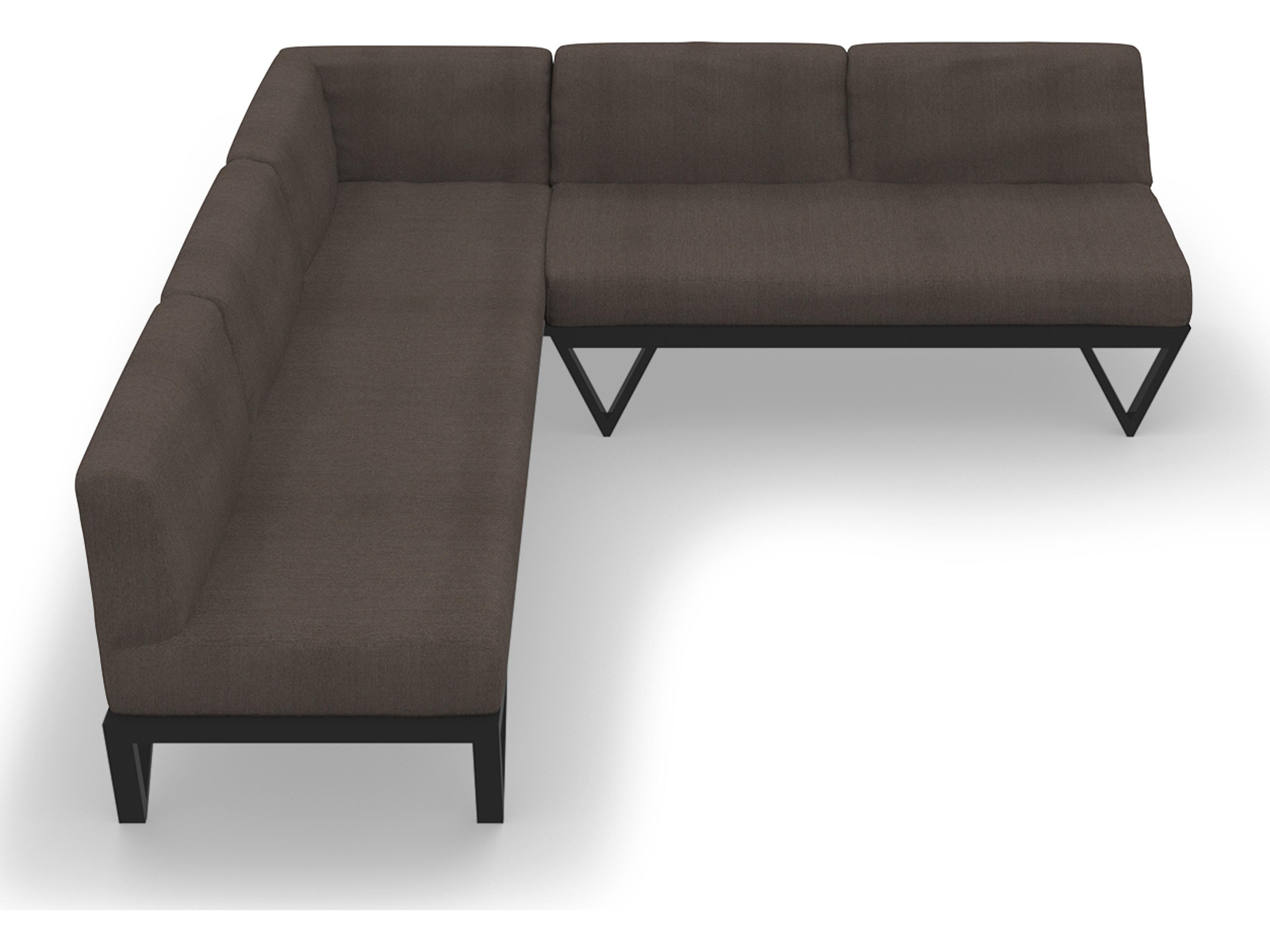 MamaGreen Bondi Belle Aluminum Sectional Outdoor Lounge Set