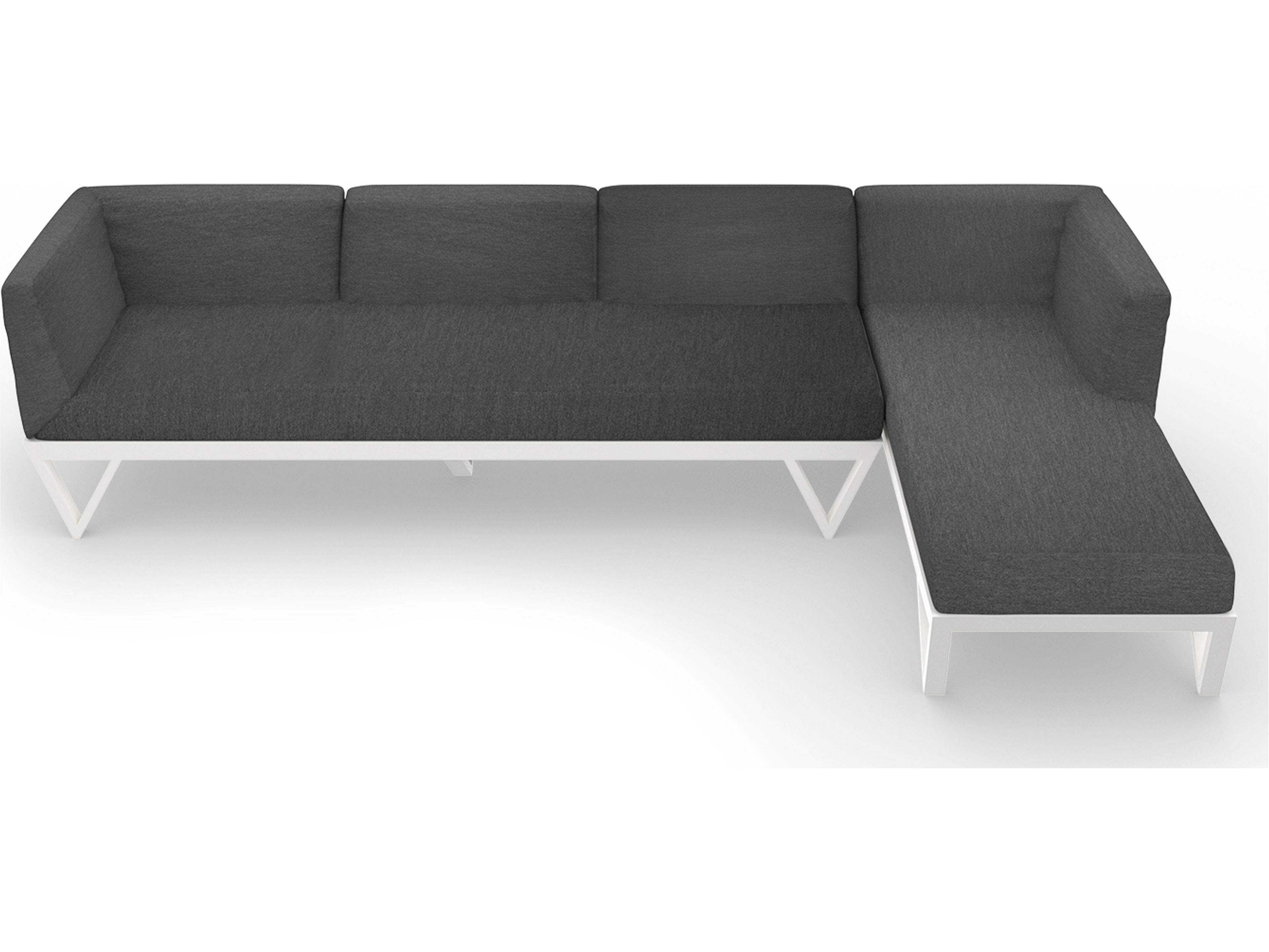 MamaGreen Bondi Belle Aluminum Sectional Outdoor Lounge Set