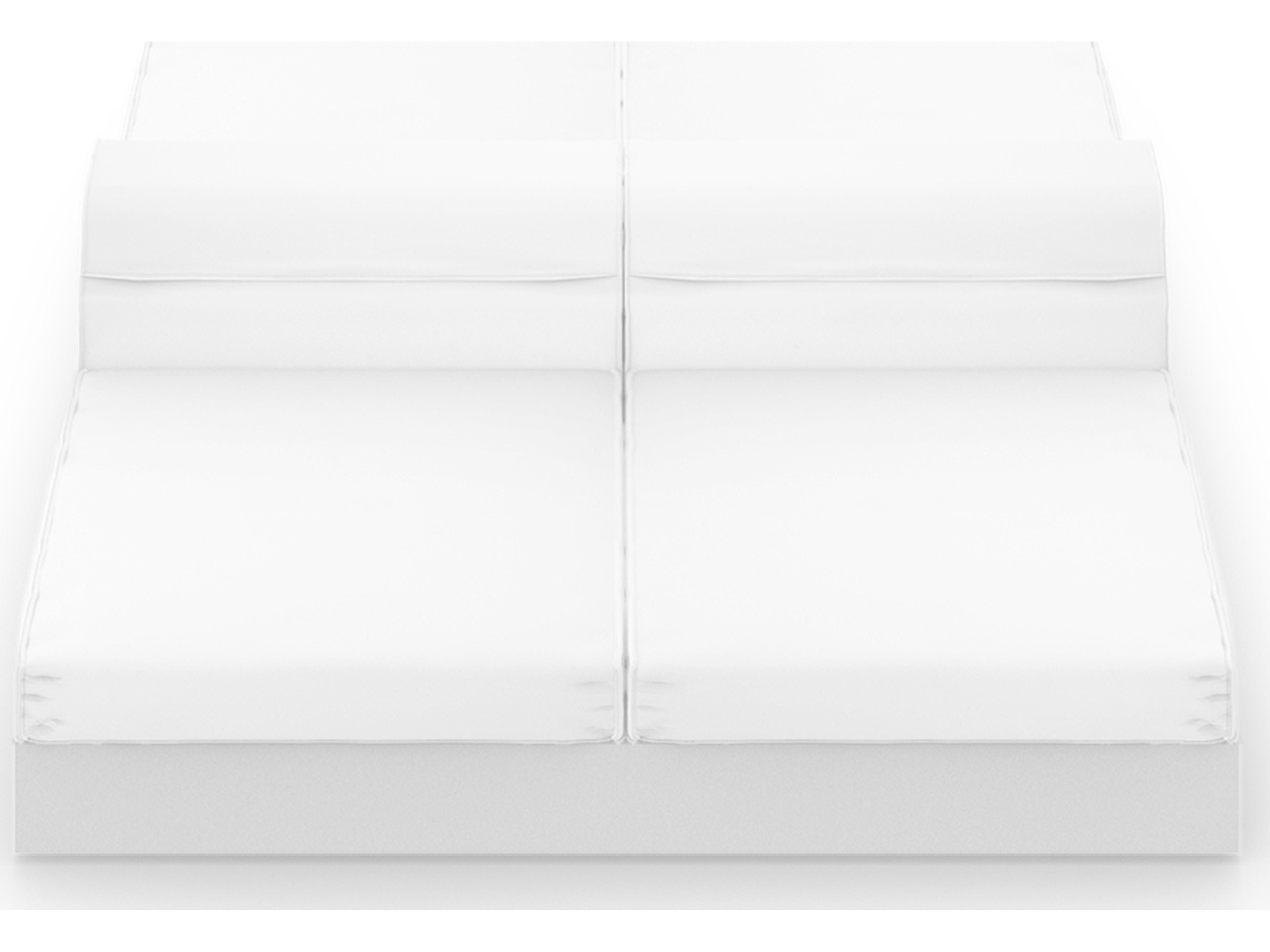 MamaGreen Boulevard Aluminum Double Sided Patio Lounge Set