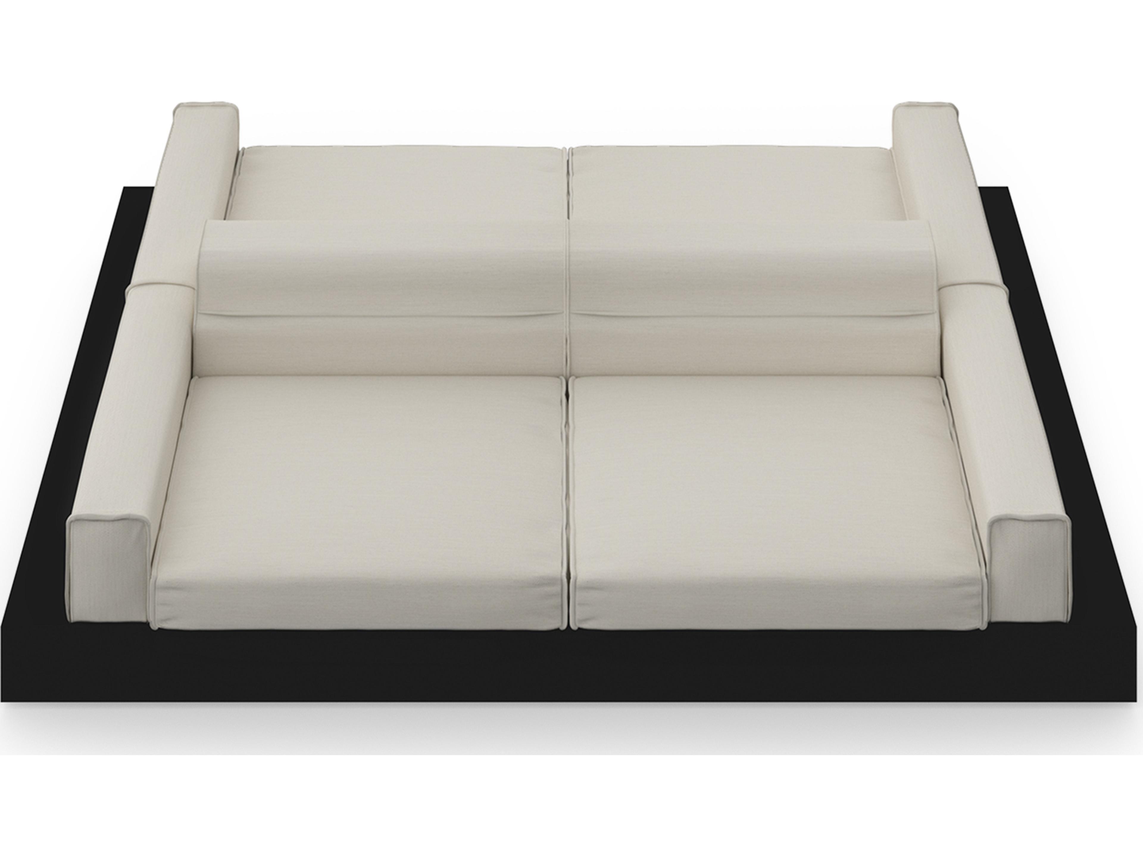 MamaGreen Boulevard Aluminum Double Sided Outdoor Lounge Set