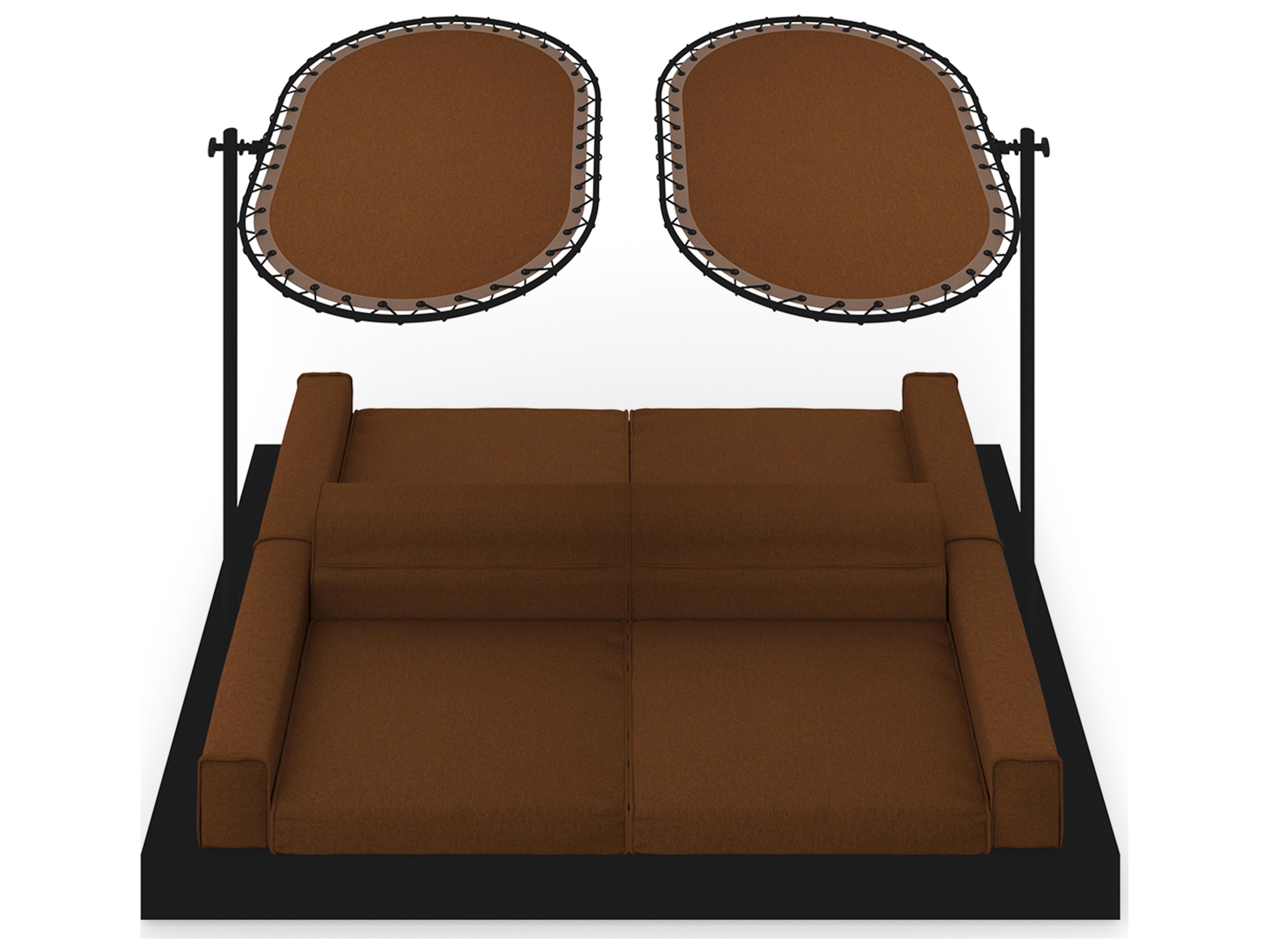 MamaGreen Boulevard Aluminum Double Sided Outdoor Patio Lounge Set