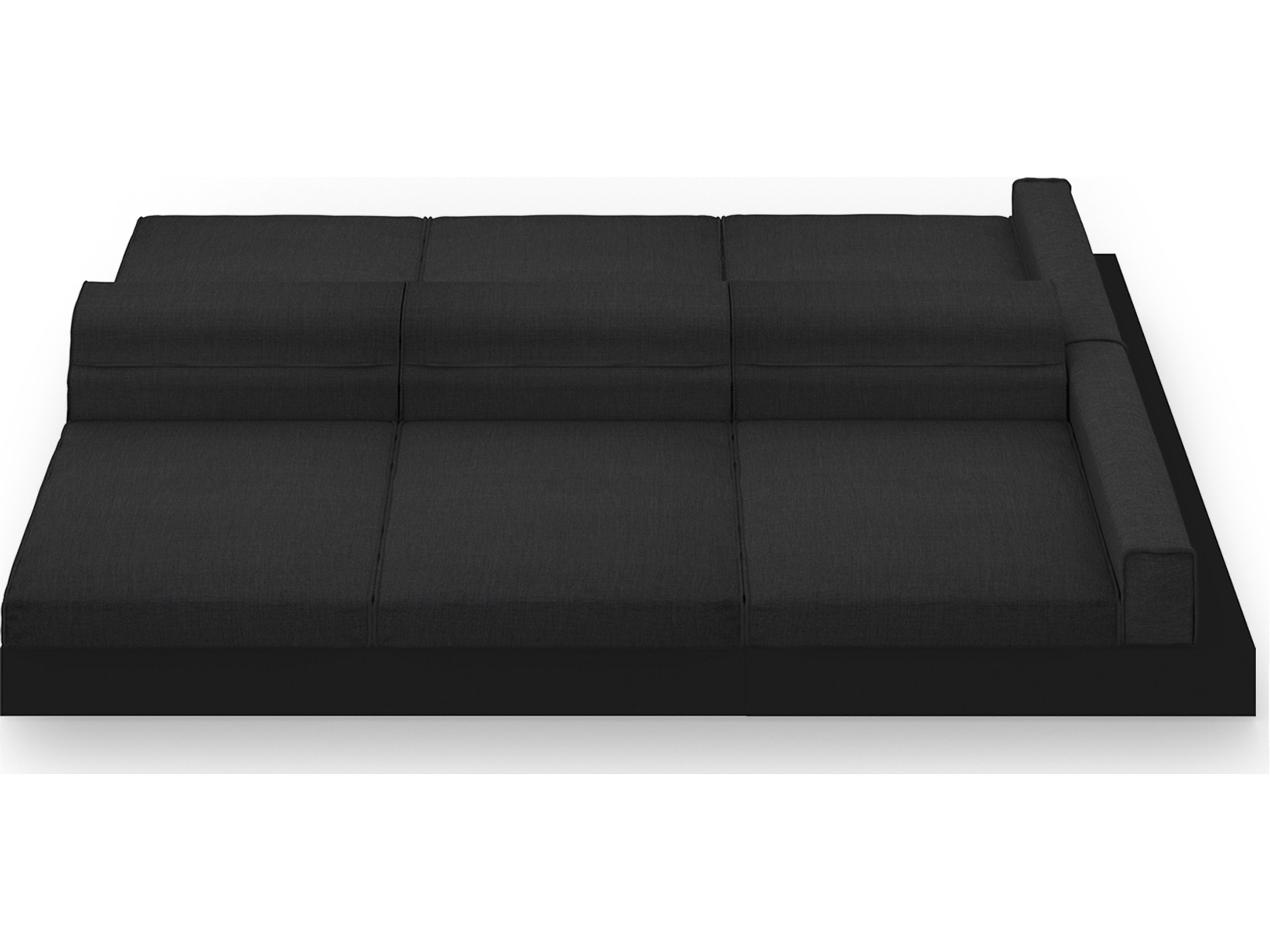 MamaGreen Boulevard Aluminum Double Sided Patio Lounge Set