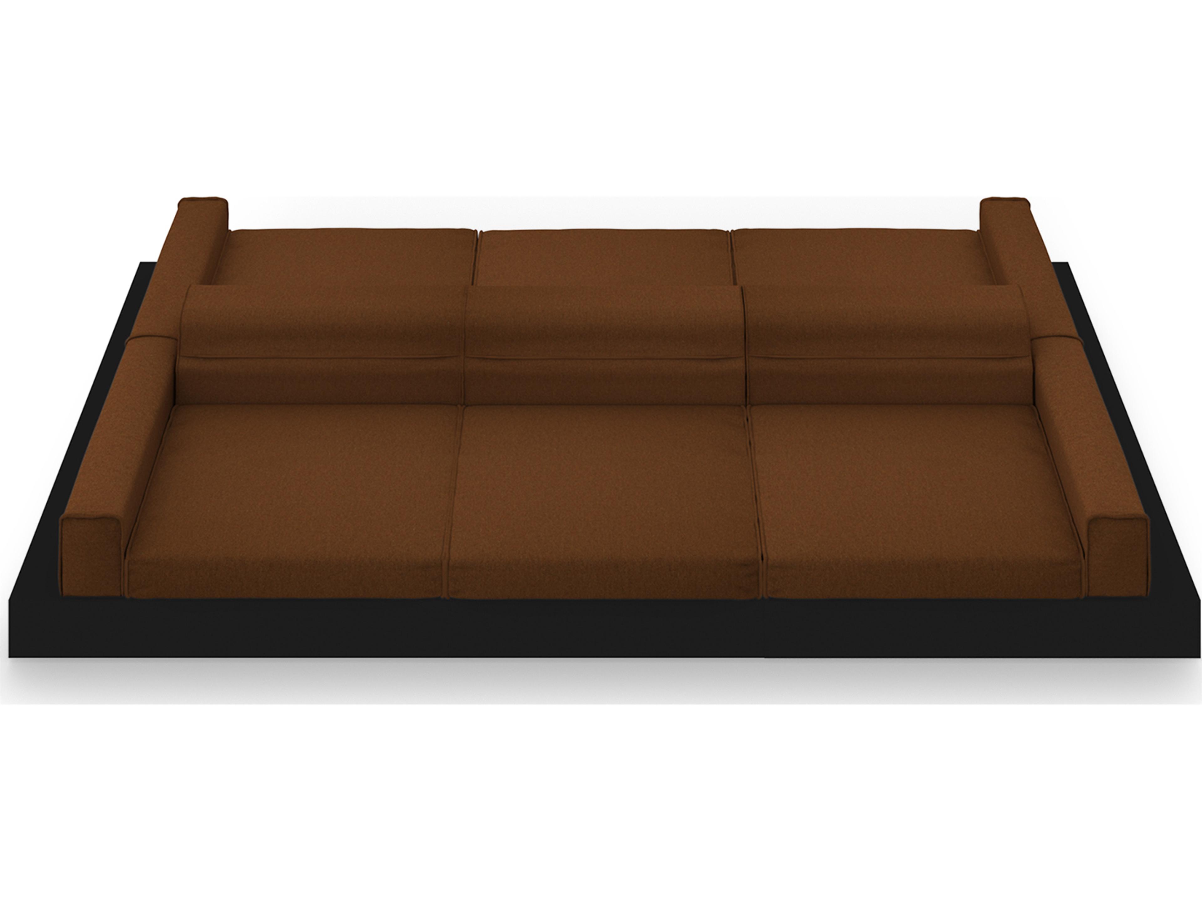 MamaGreen Boulevard Aluminum Double Sided Outdoor Patio Lounge Set