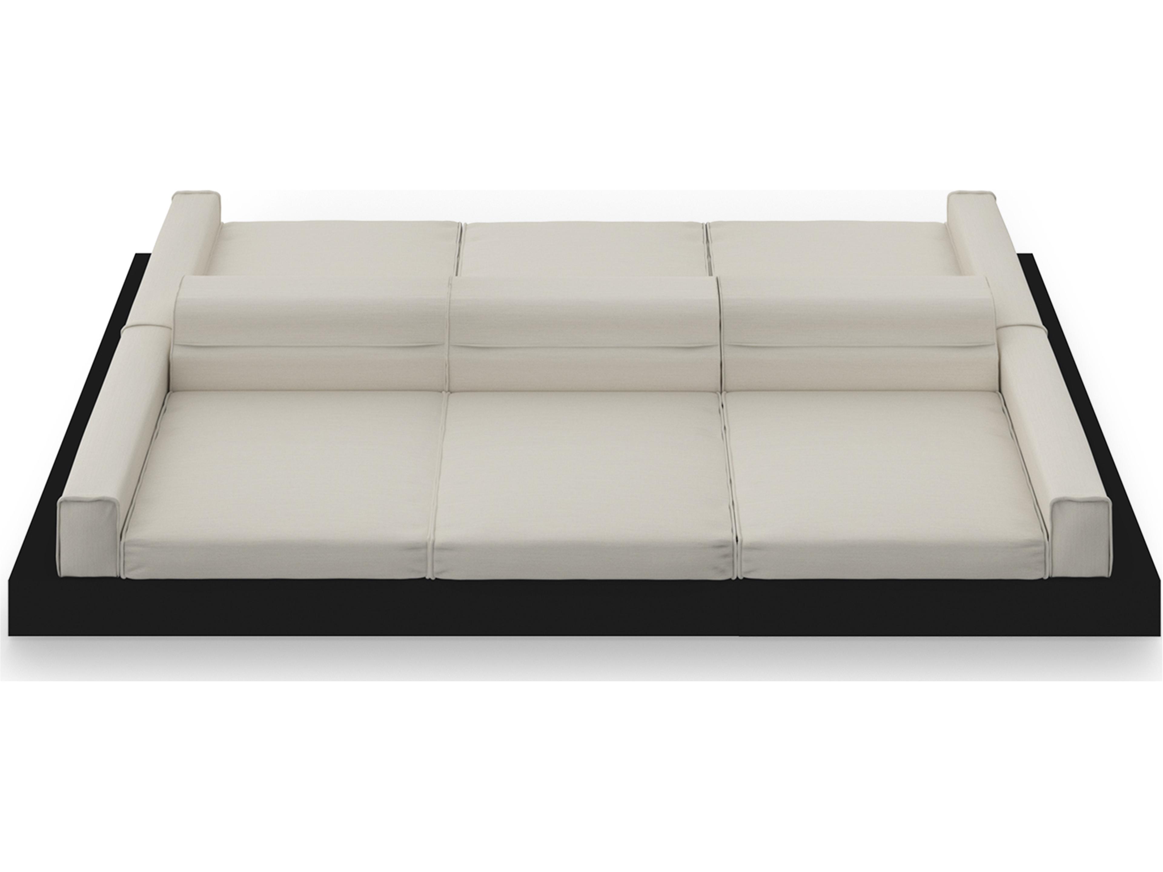 MamaGreen Boulevard Aluminum Double Sided Outdoor Patio Lounge Set