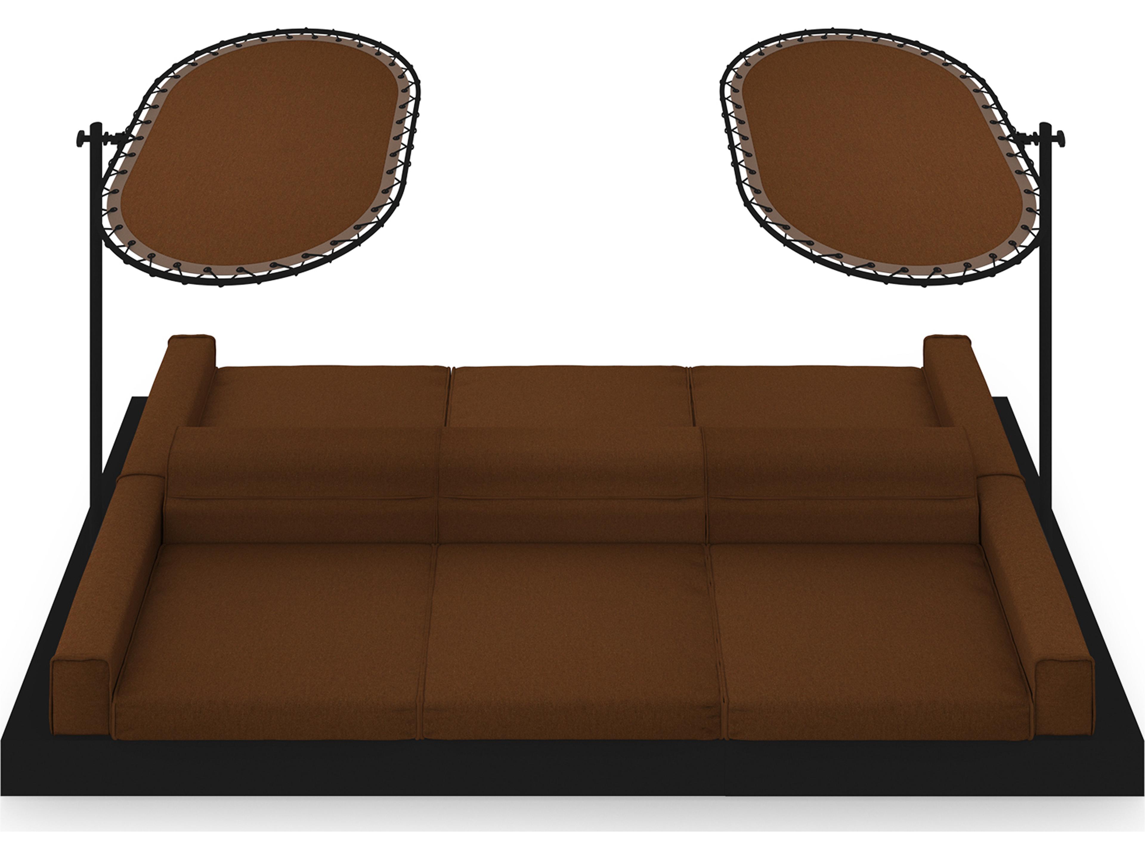 MamaGreen Boulevard Aluminum Double Sided Patio Lounge Set