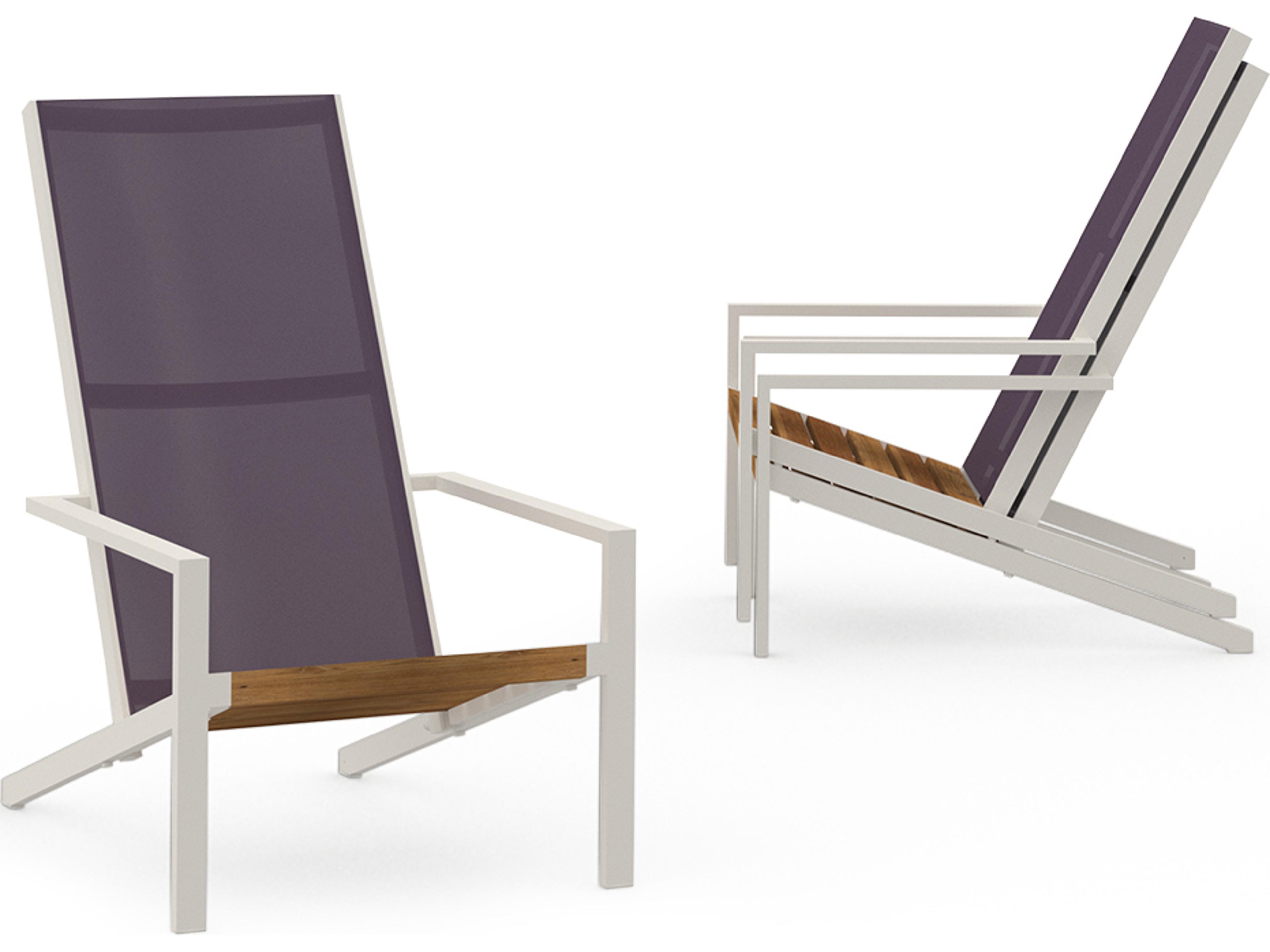 MamaGreen Bondi Sling Aluminum Teak Adirondack