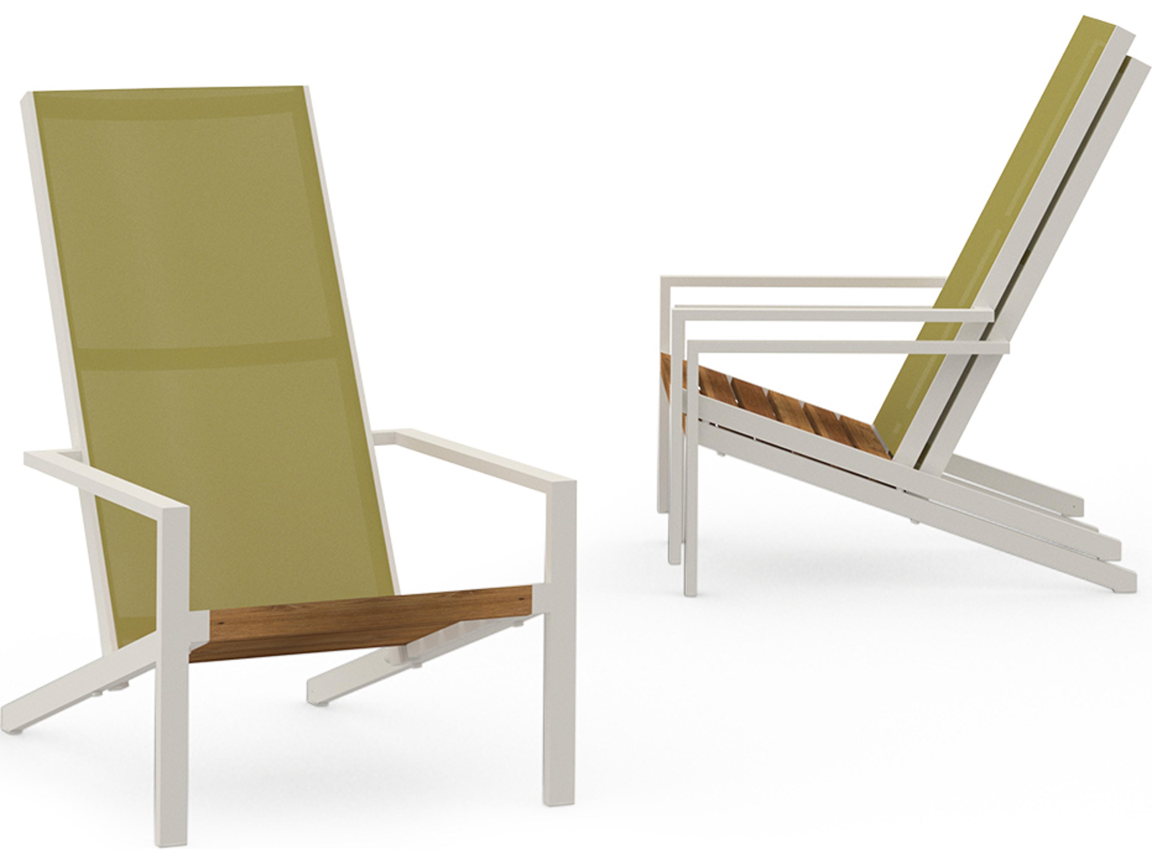 MamaGreen Bondi Sling Aluminum Teak Adirondack
