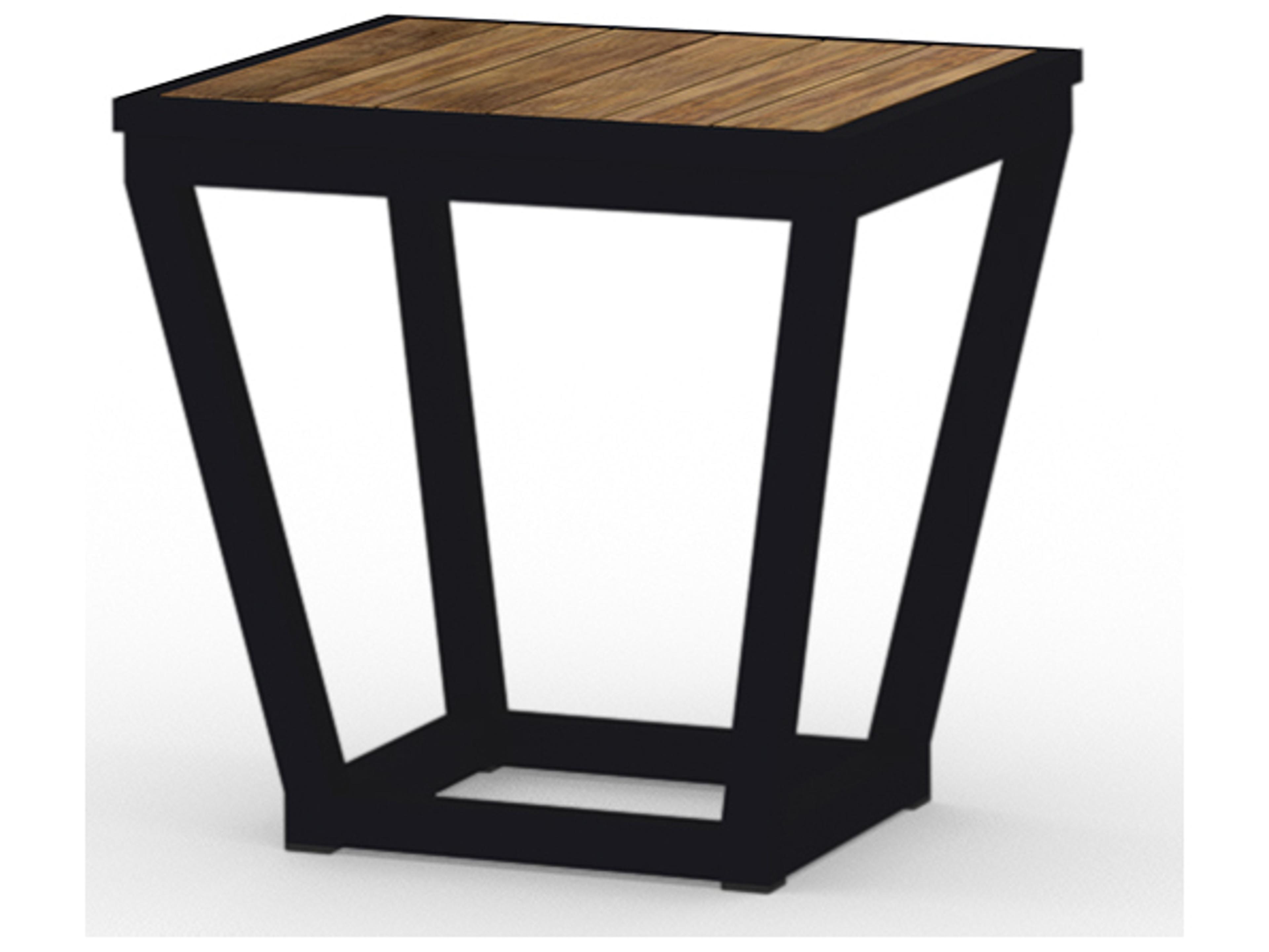 Bondi Side Table with Recycled Teak Top