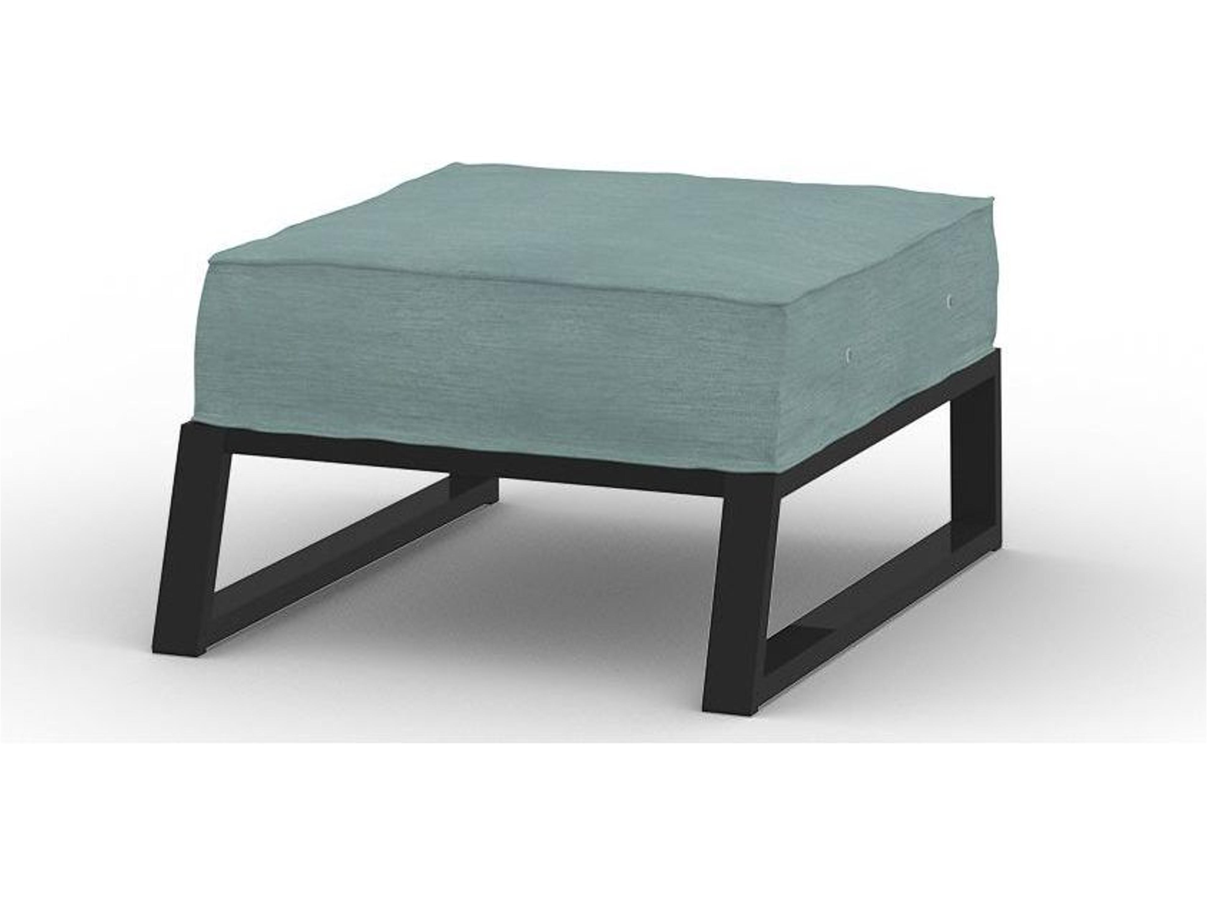 MamaGreen Bondi Beau Aluminum Patio Ottoman