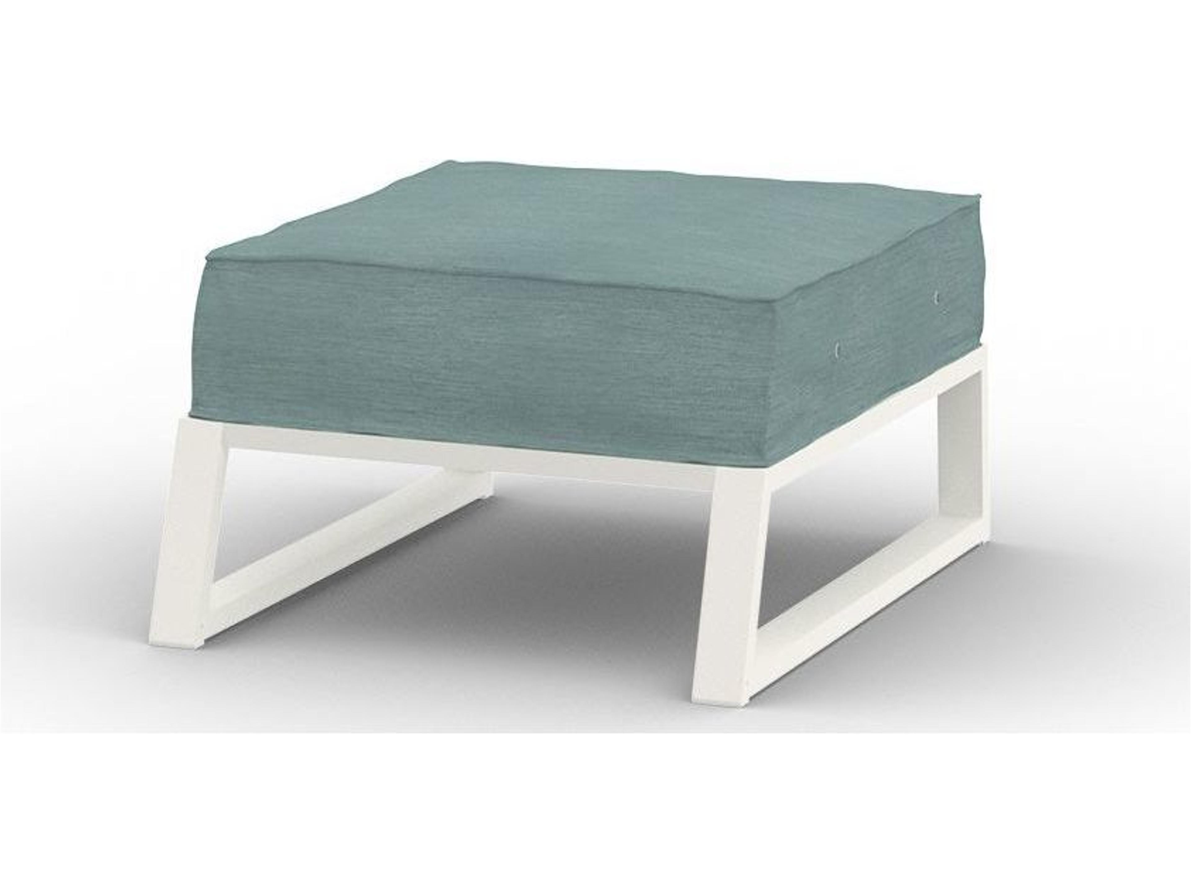 MamaGreen Bondi Beau Aluminum Patio Ottoman