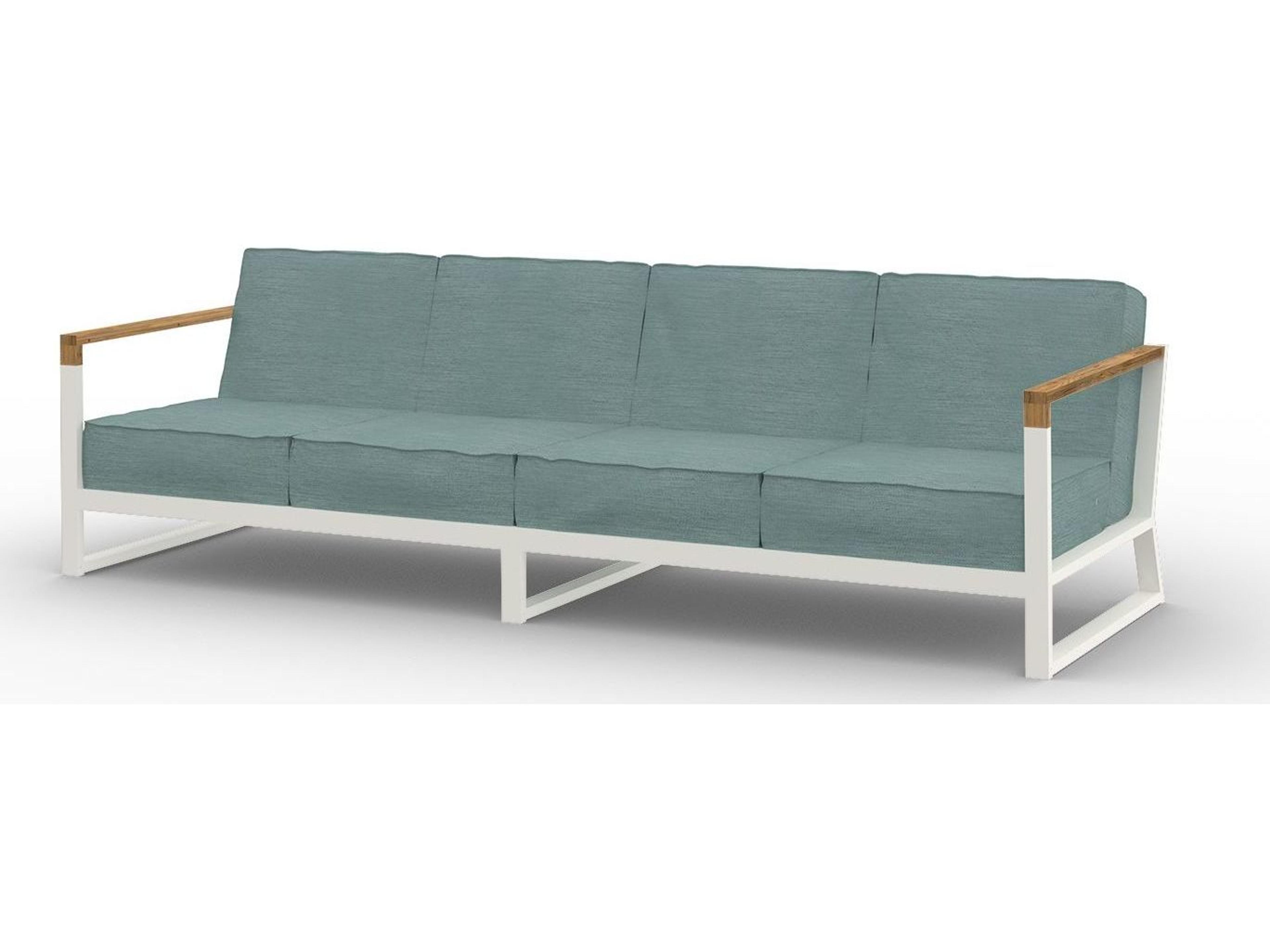 MamaGreen Bondi Beau Aluminum 4-Seater Patio Sofa