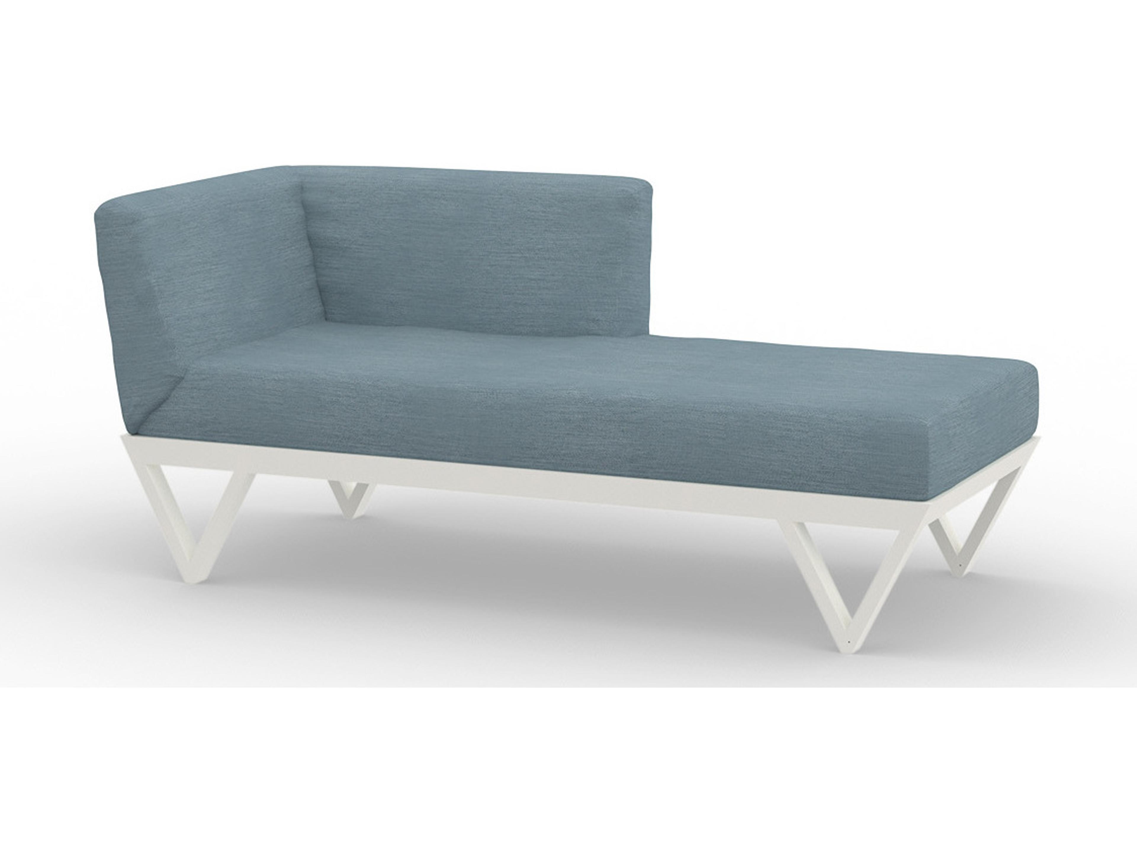 MamaGreen Bondi Belle Aluminum Sofa Outdoor Patio Chaise Lounge