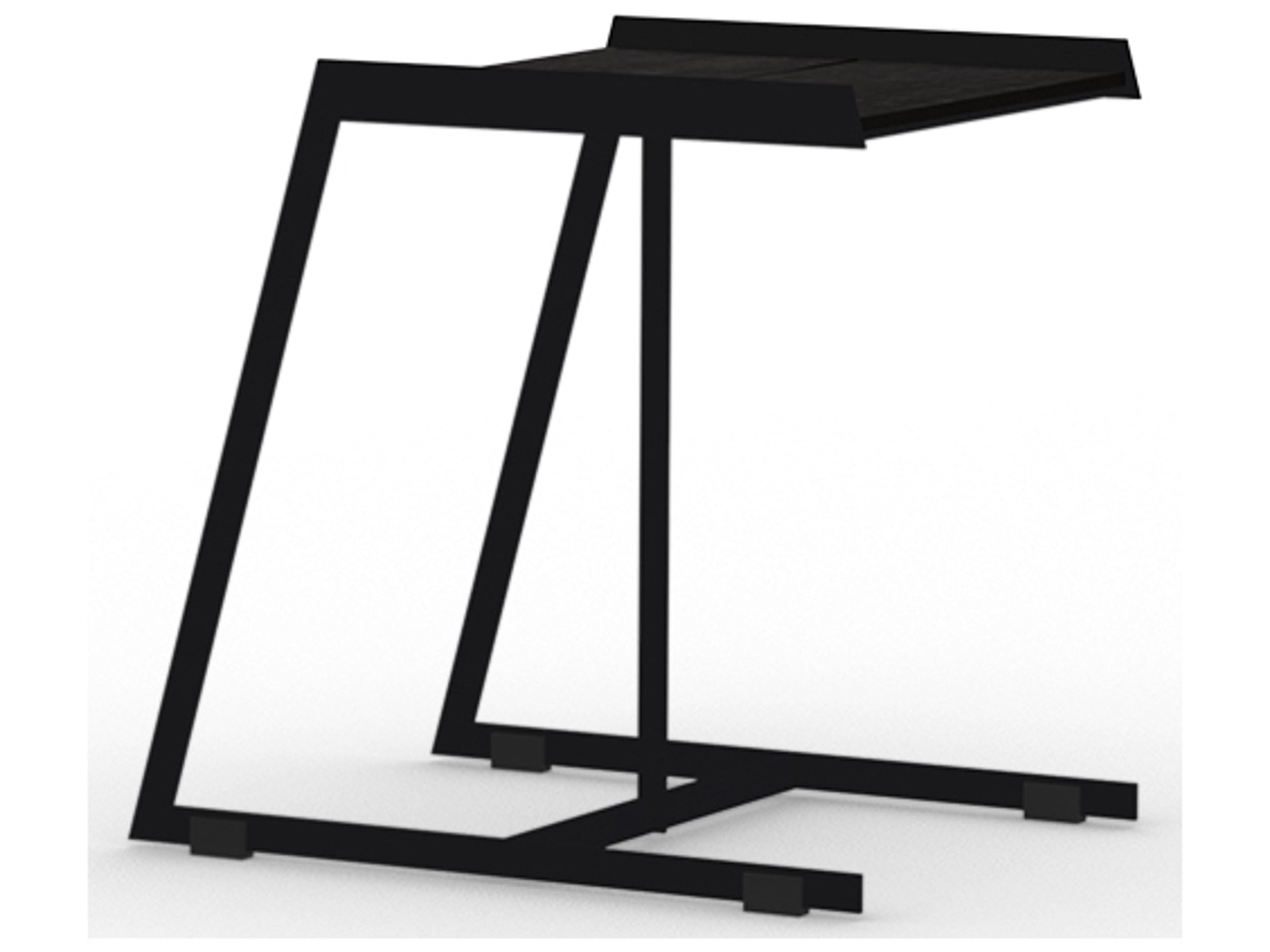 MamaGreen Bondi Rectangular HPL Top C Outdoor Side Table