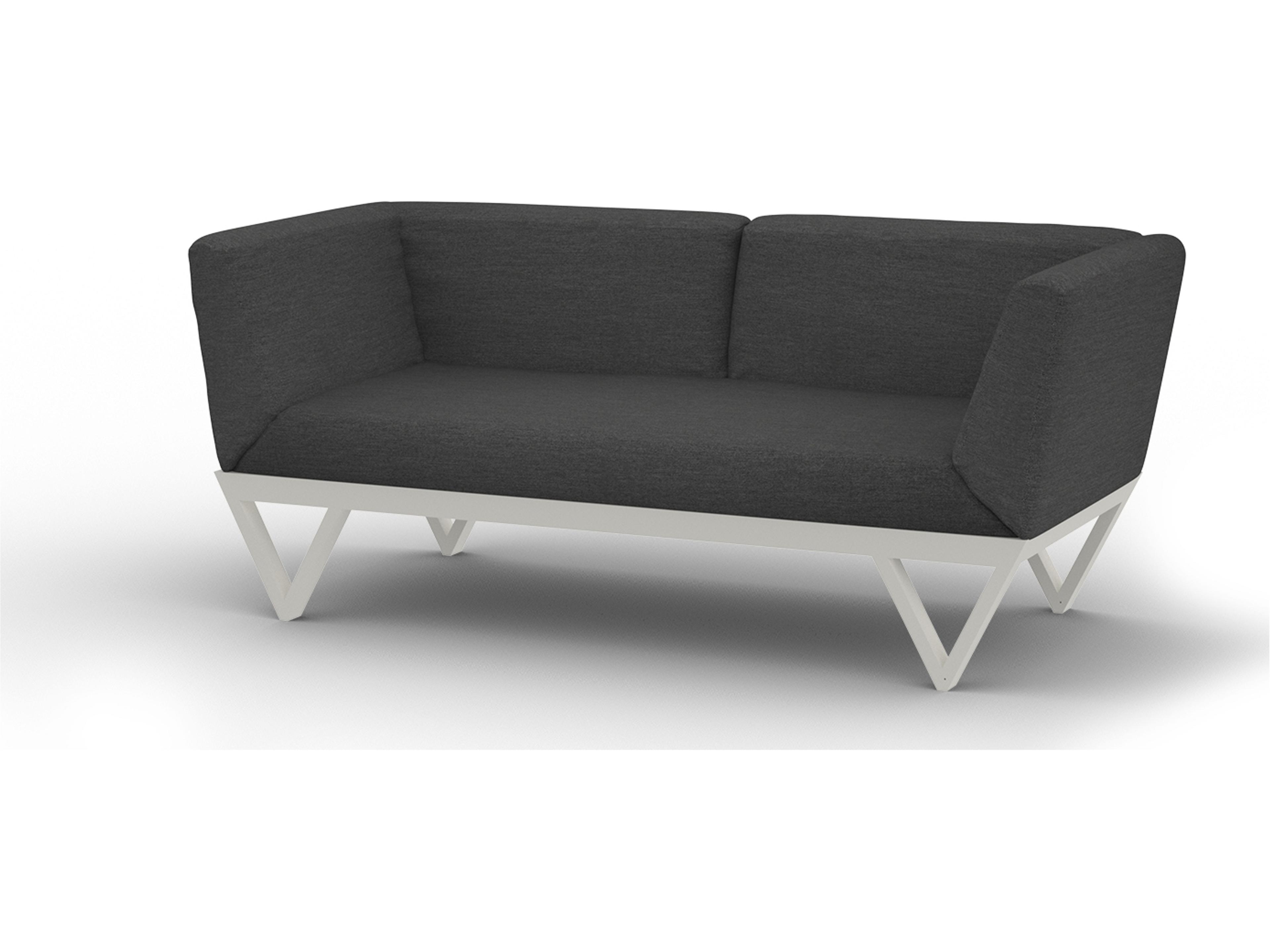 MamaGreen Bondi Belle Aluminum Outdoor Patio Loveseat