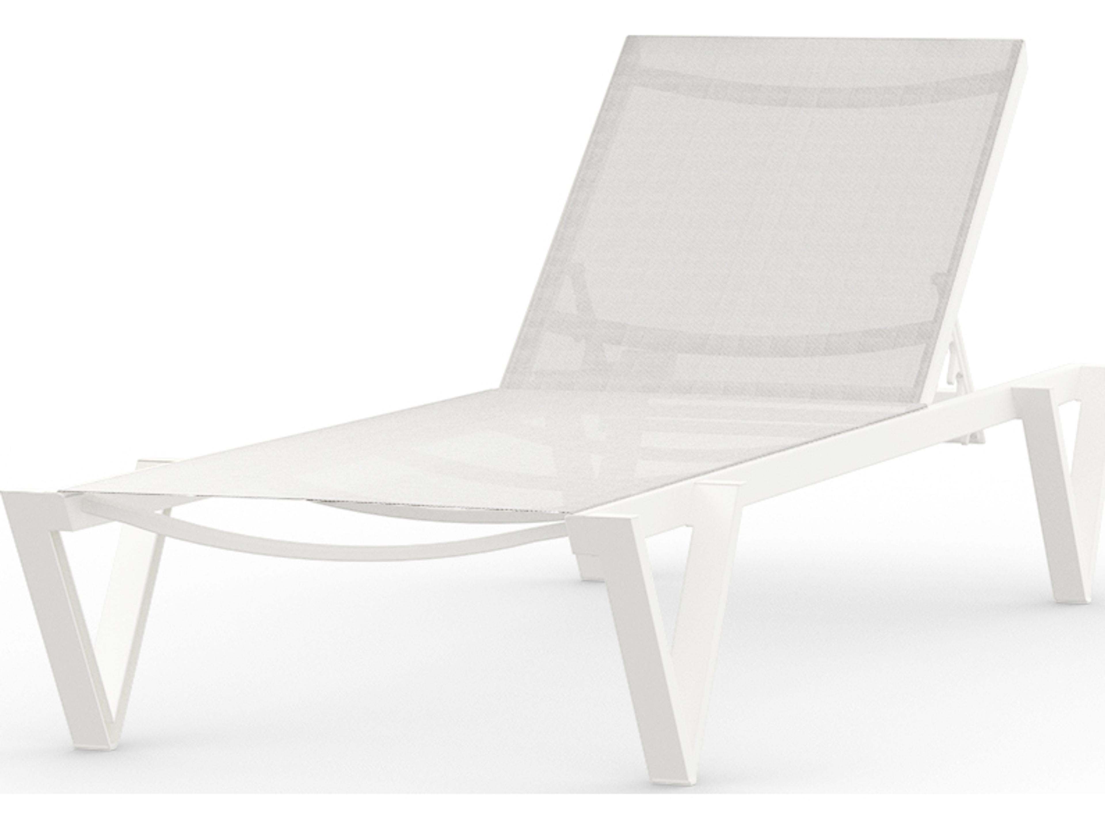 MamaGreen Bondi Belle Sling Aluminum Sunbed Outdoor Chaise Lounge