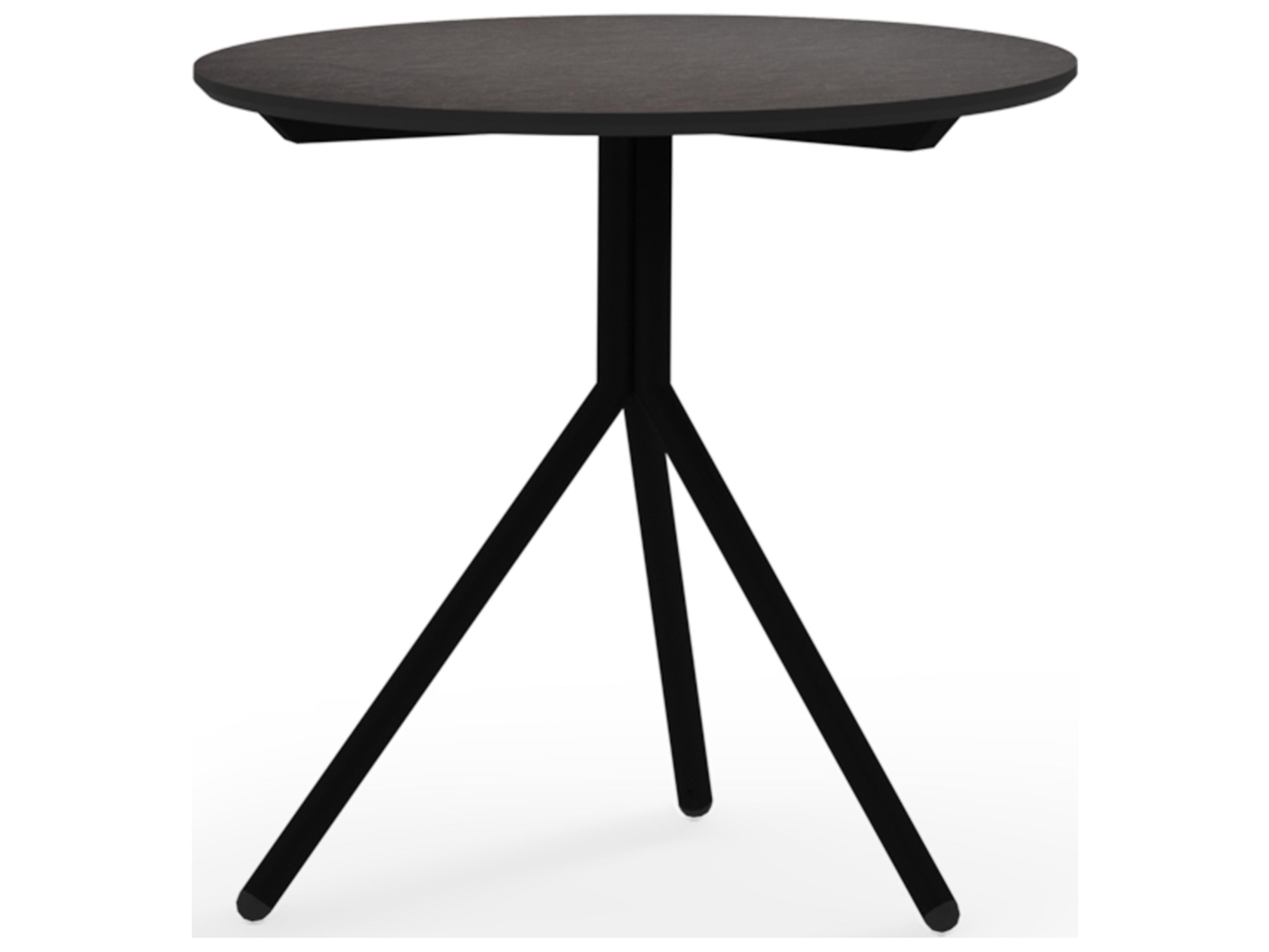 MamaGreen Bono Aluminum Round Outdoor Patio End Table
