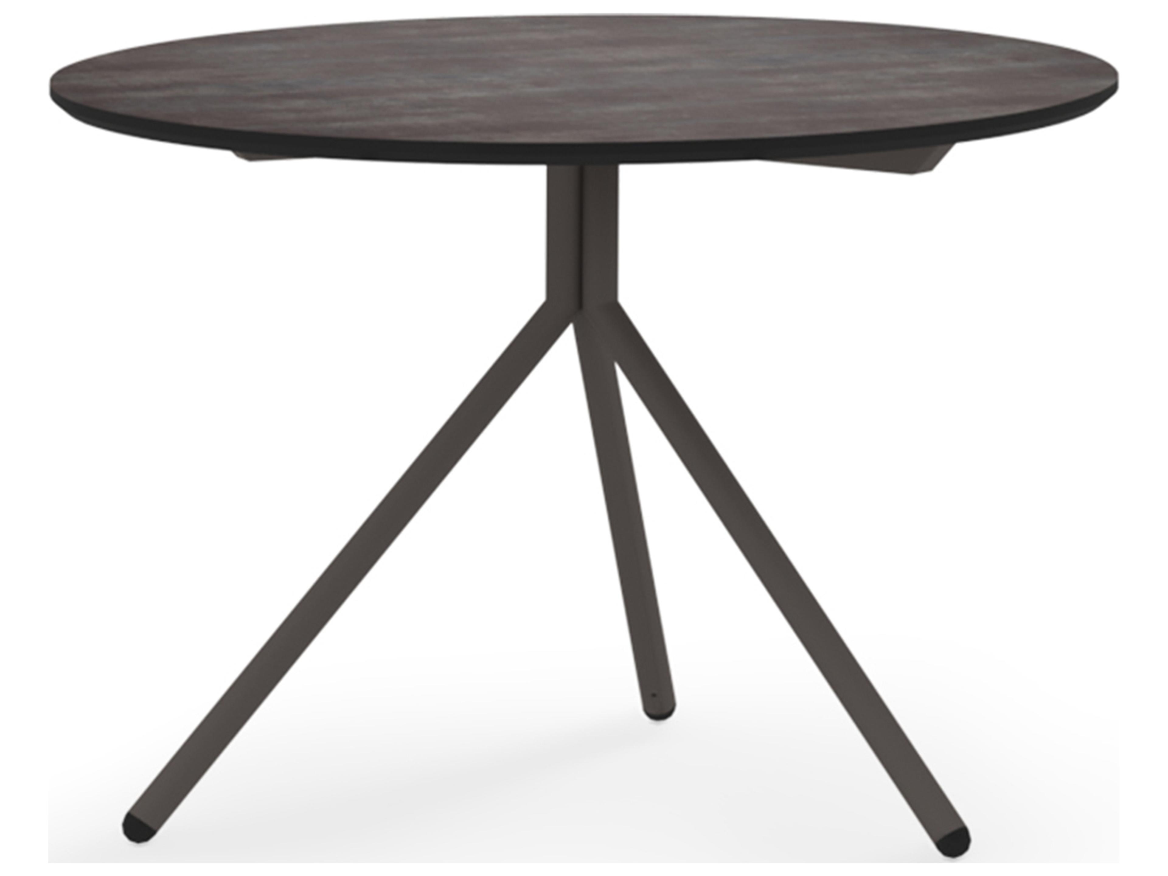 MamaGreen Bono Aluminum Round Patio End Table