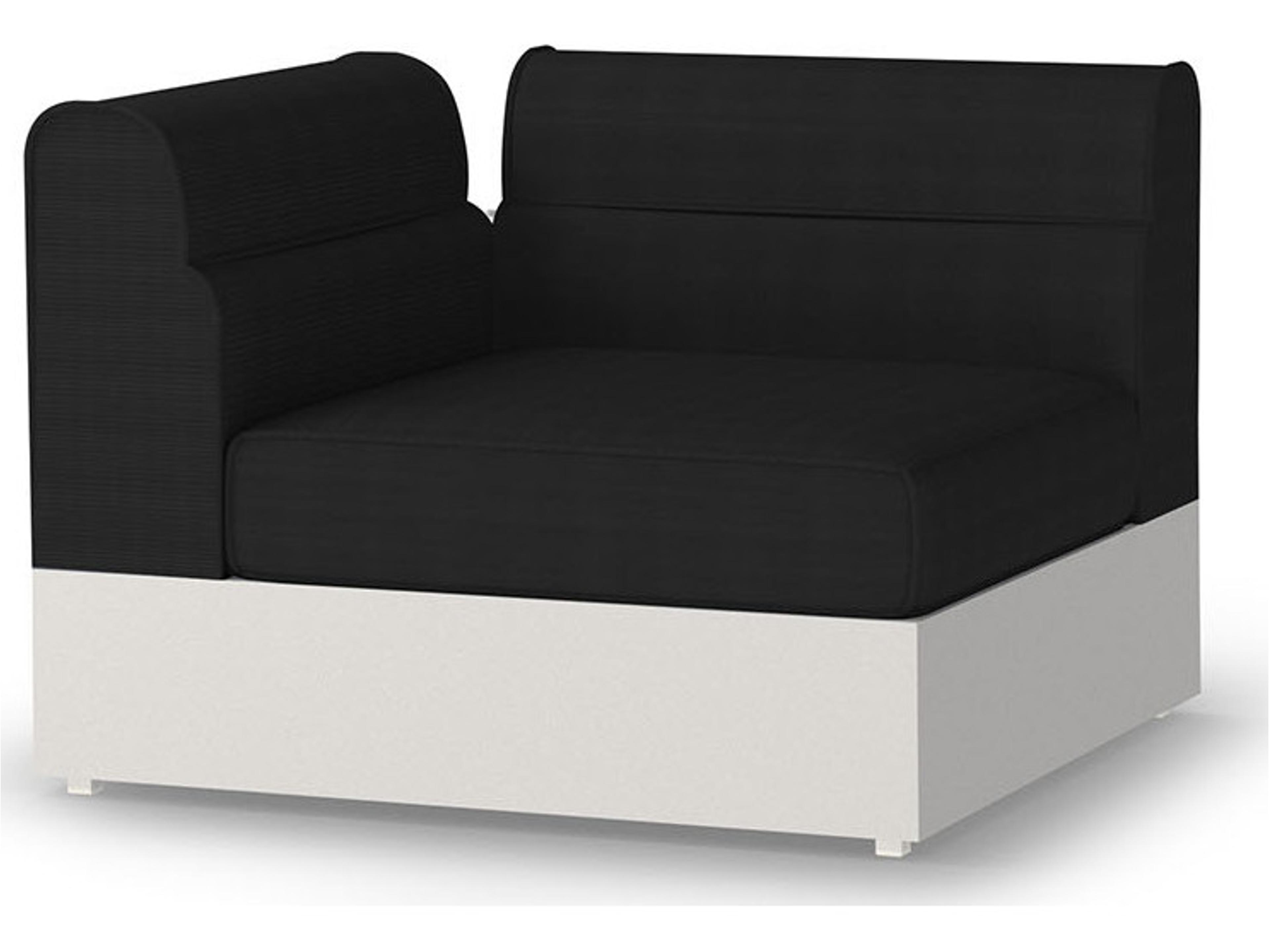 MamaGreen Boulevard Aluminum Corner Outdoor Patio Lounge Chair