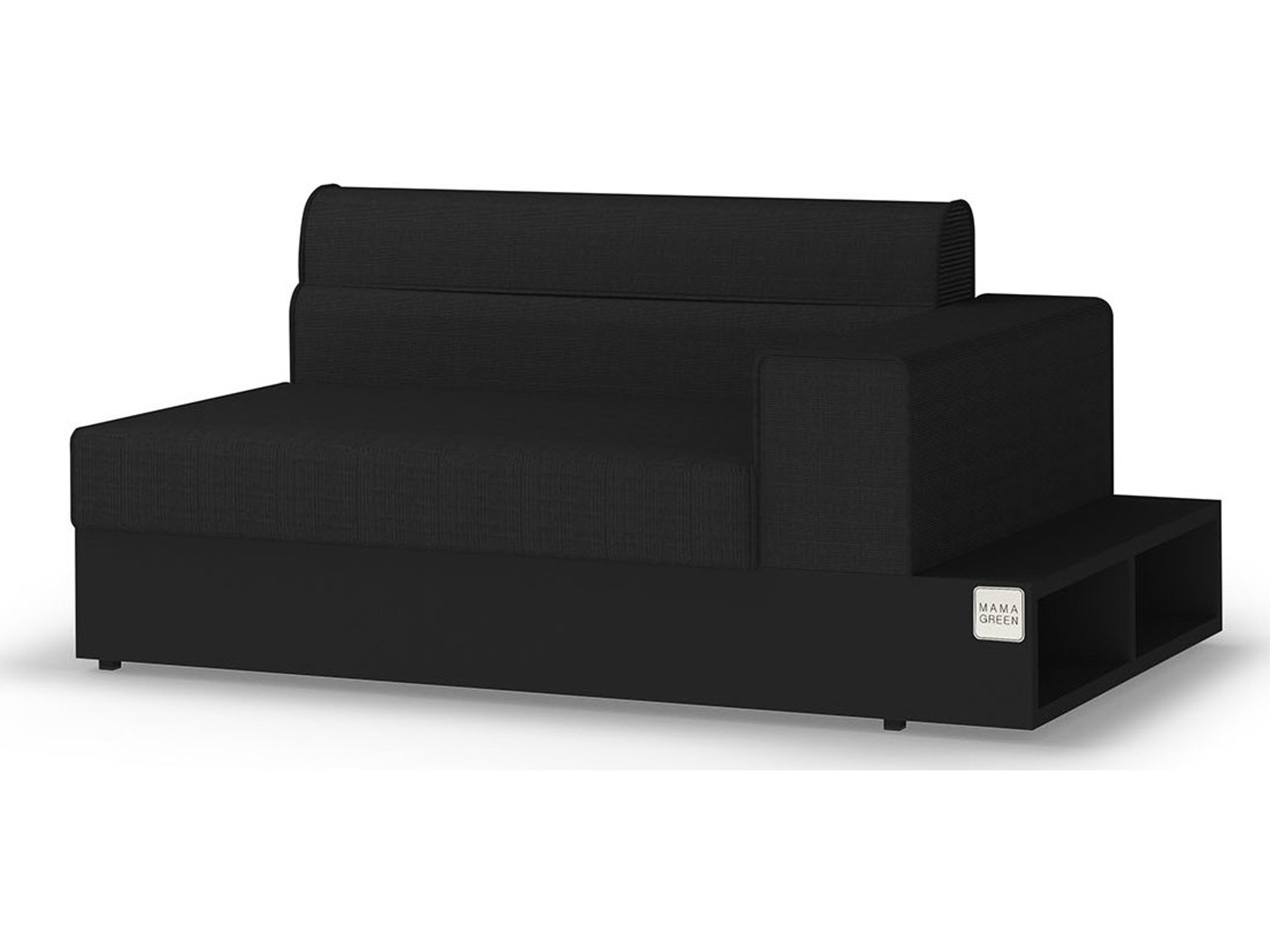 MamaGreen Boulevard Aluminum Left Hand End Patio Lounge Chair