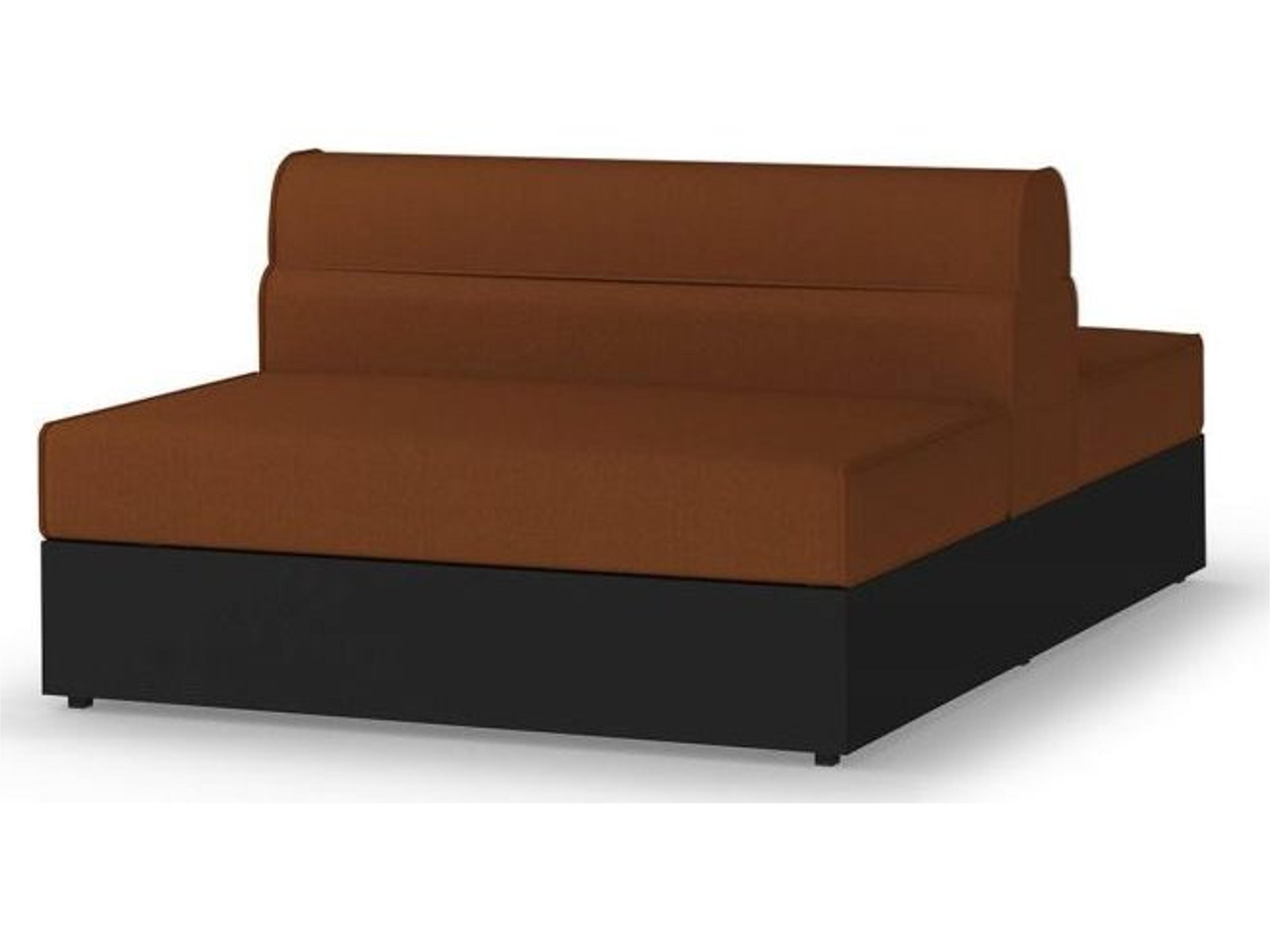 MamaGreen Boulevard Aluminum Modular Double Sided Outdoor Patio Lounge Chair