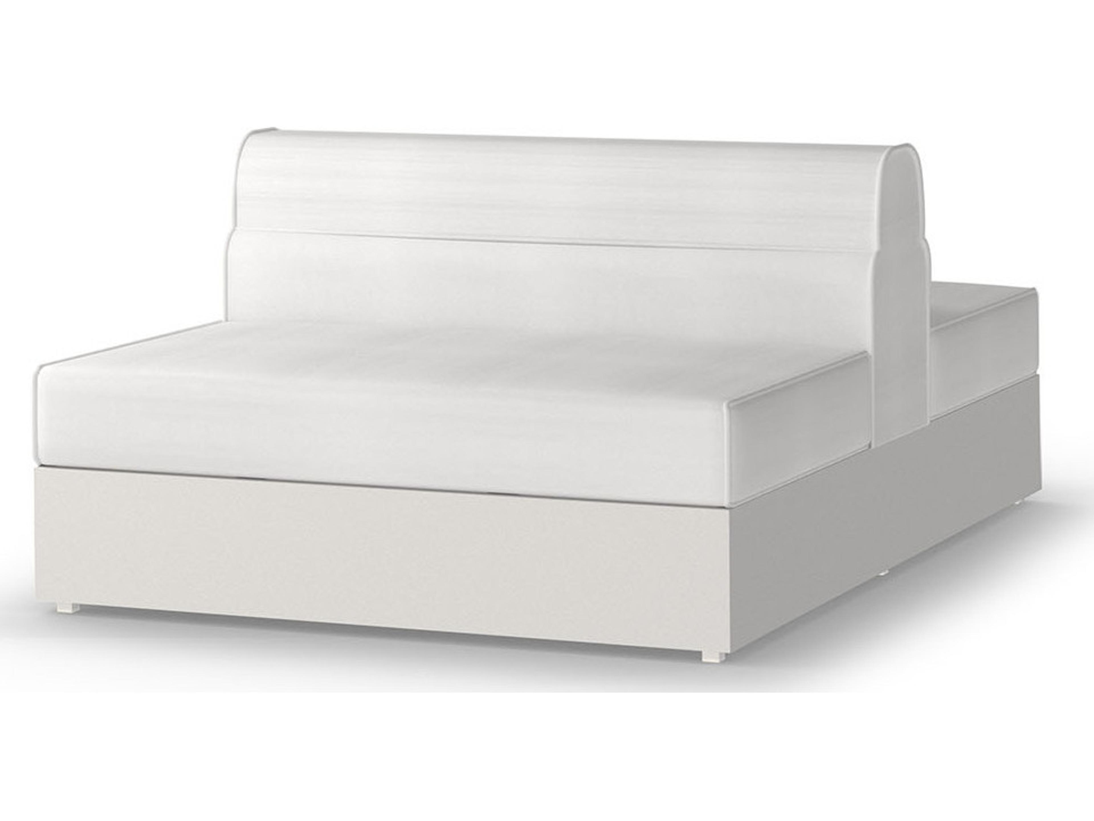 MamaGreen Boulevard Aluminum End Doubled Sided Patio Lounge Chair