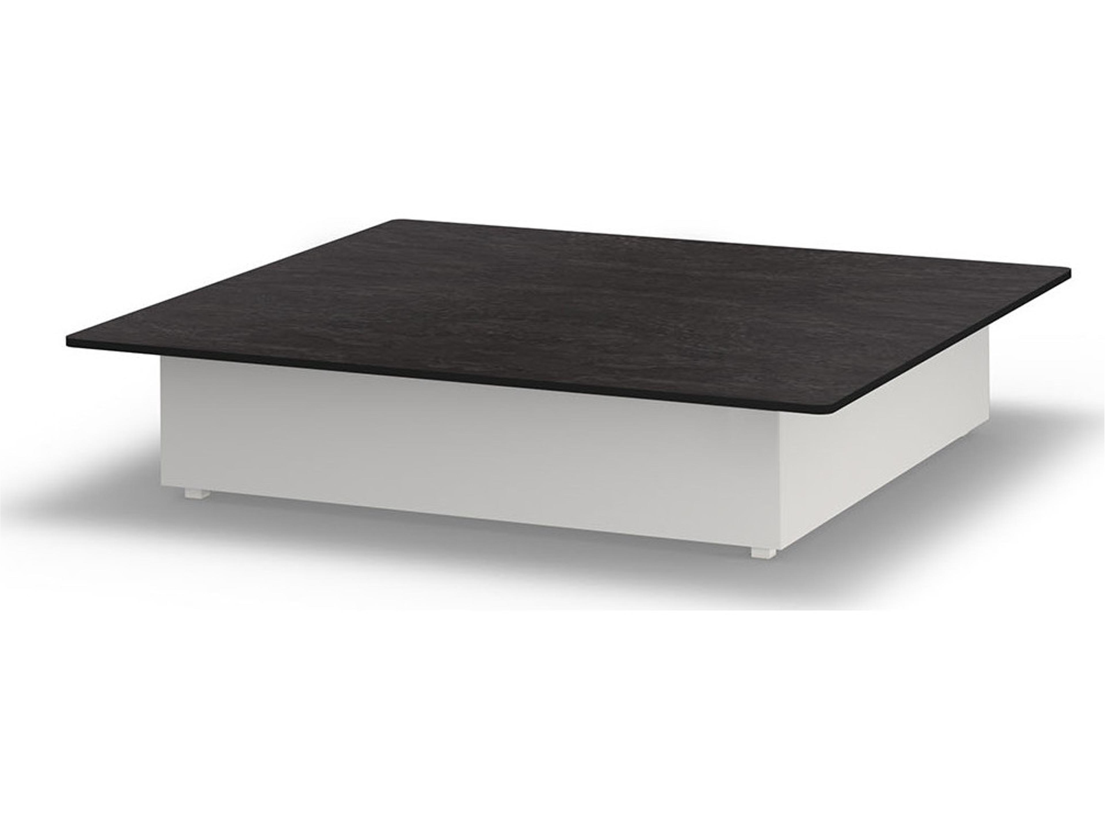 MamaGreen Boulevard Aluminum Square HPL Top Entertainment Table