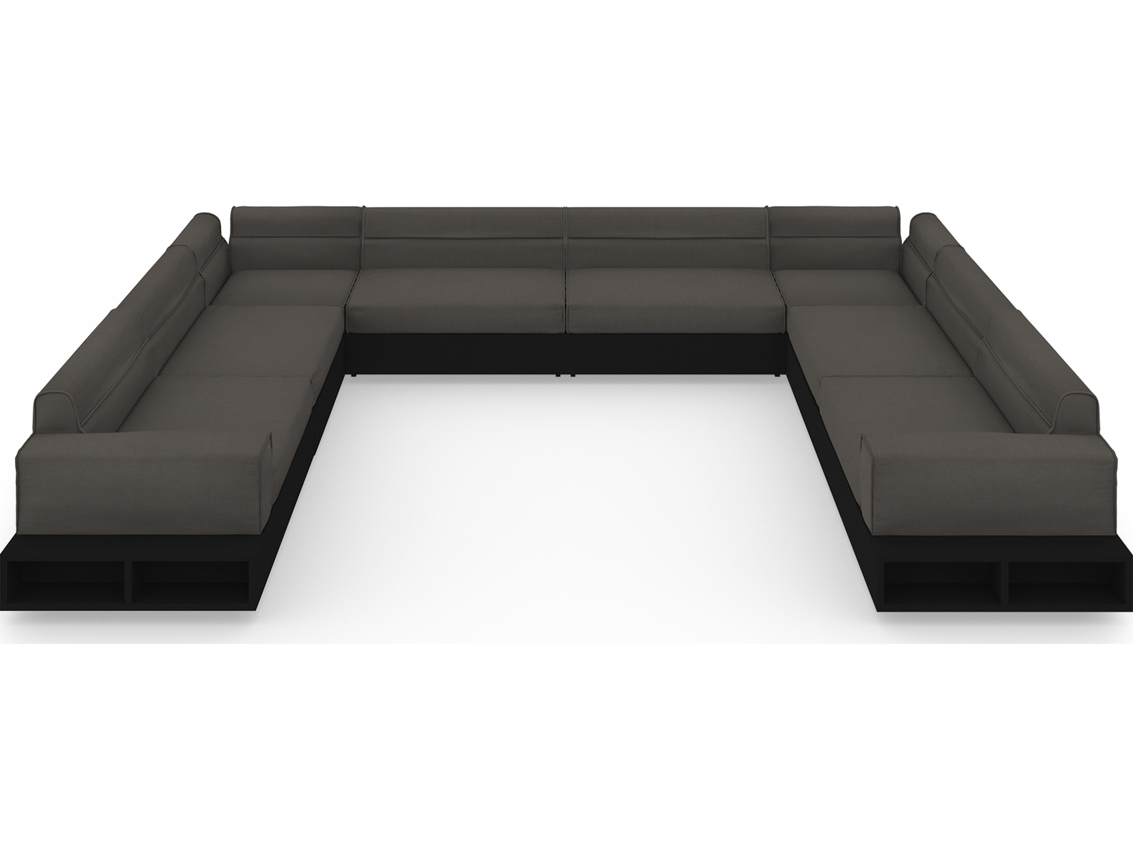 MamaGreen Boulevard Aluminum Sectional Outdoor Lounge Set