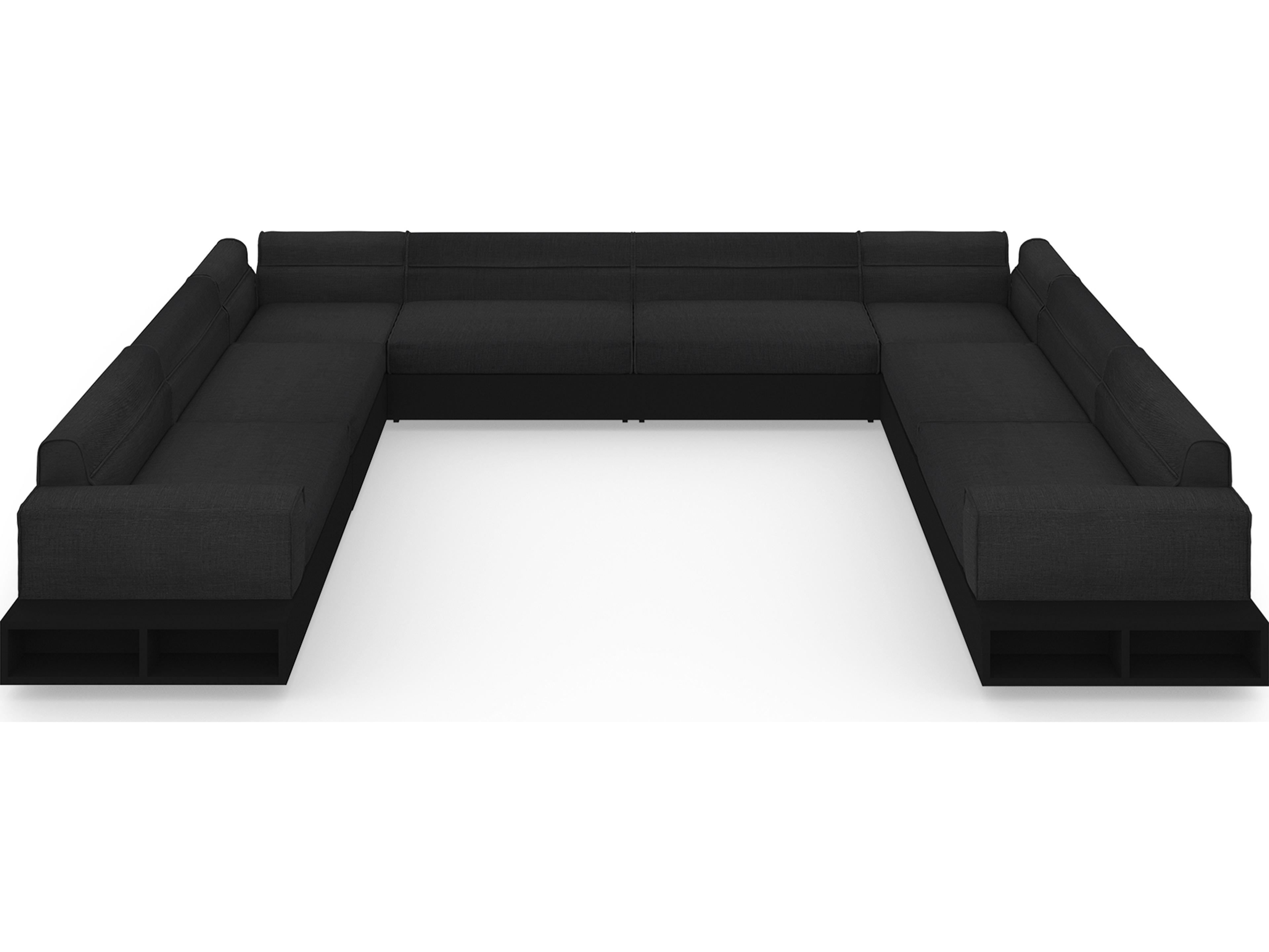 MamaGreen Boulevard Aluminum Sectional Outdoor Lounge Set