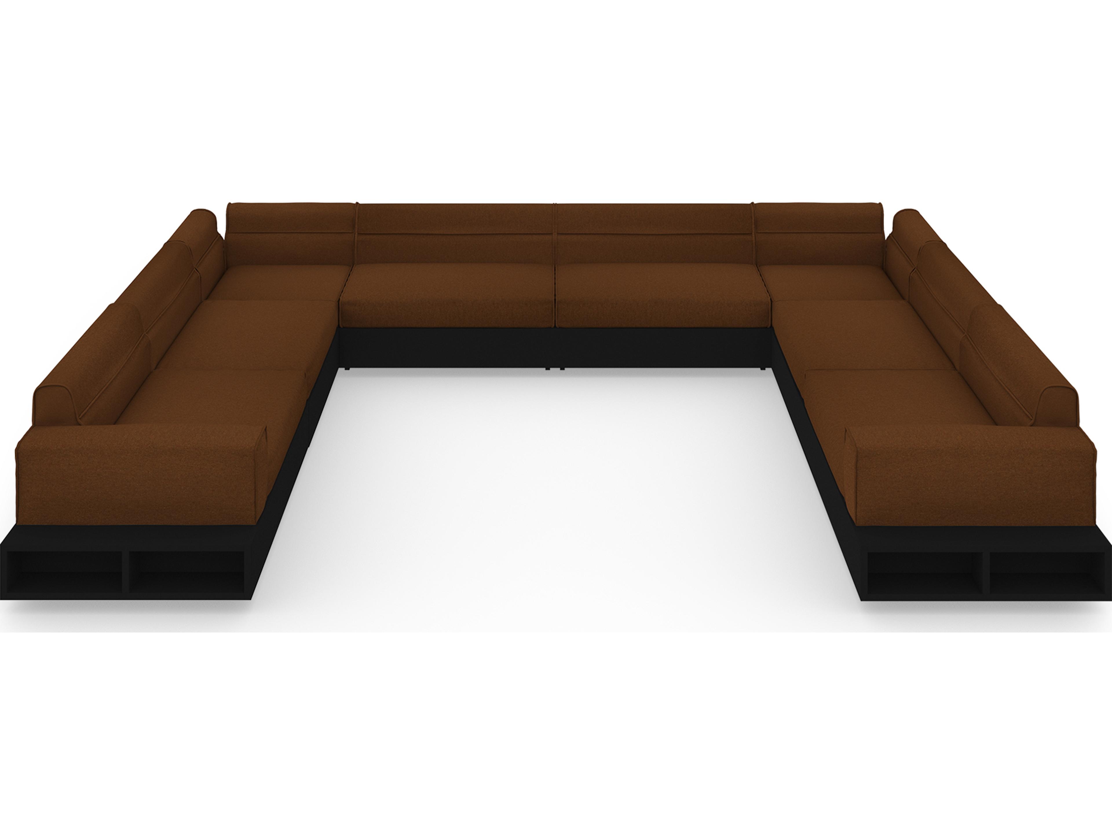 MamaGreen Boulevard Aluminum Sectional Outdoor Lounge Set