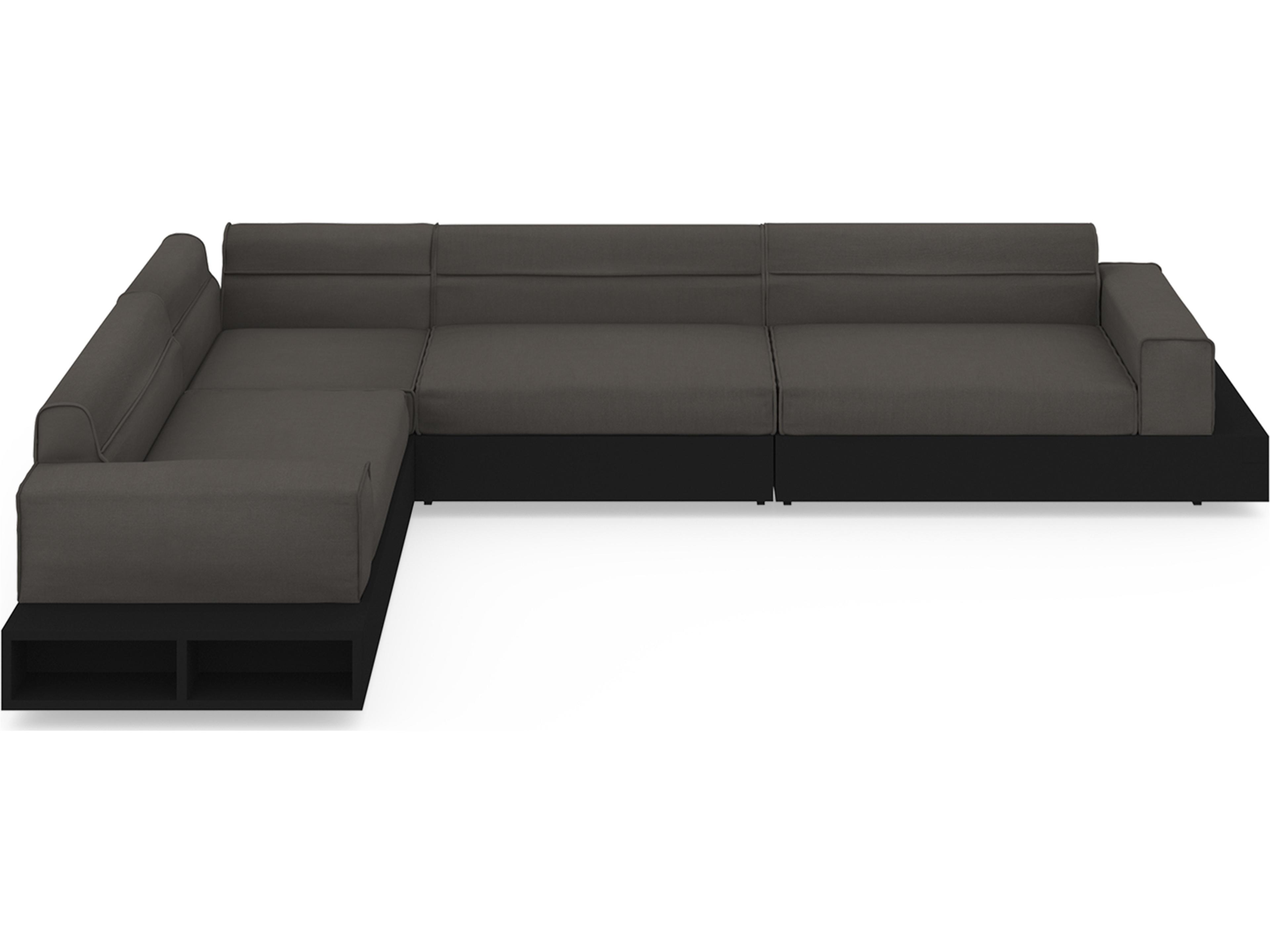 MamaGreen Boulevard Aluminum Sectional Outdoor Lounge Set