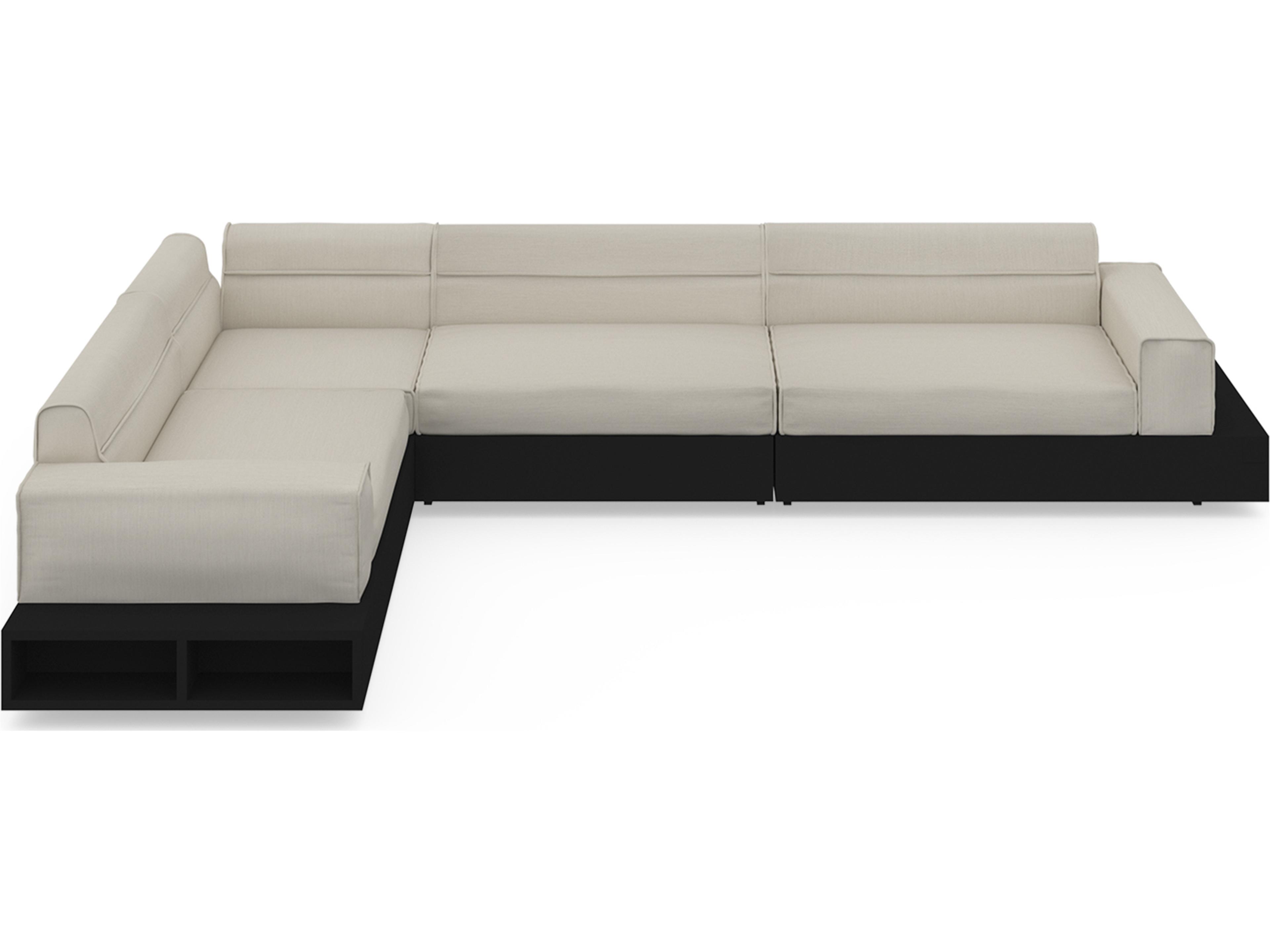 MamaGreen Boulevard Aluminum Sectional Outdoor Lounge Set
