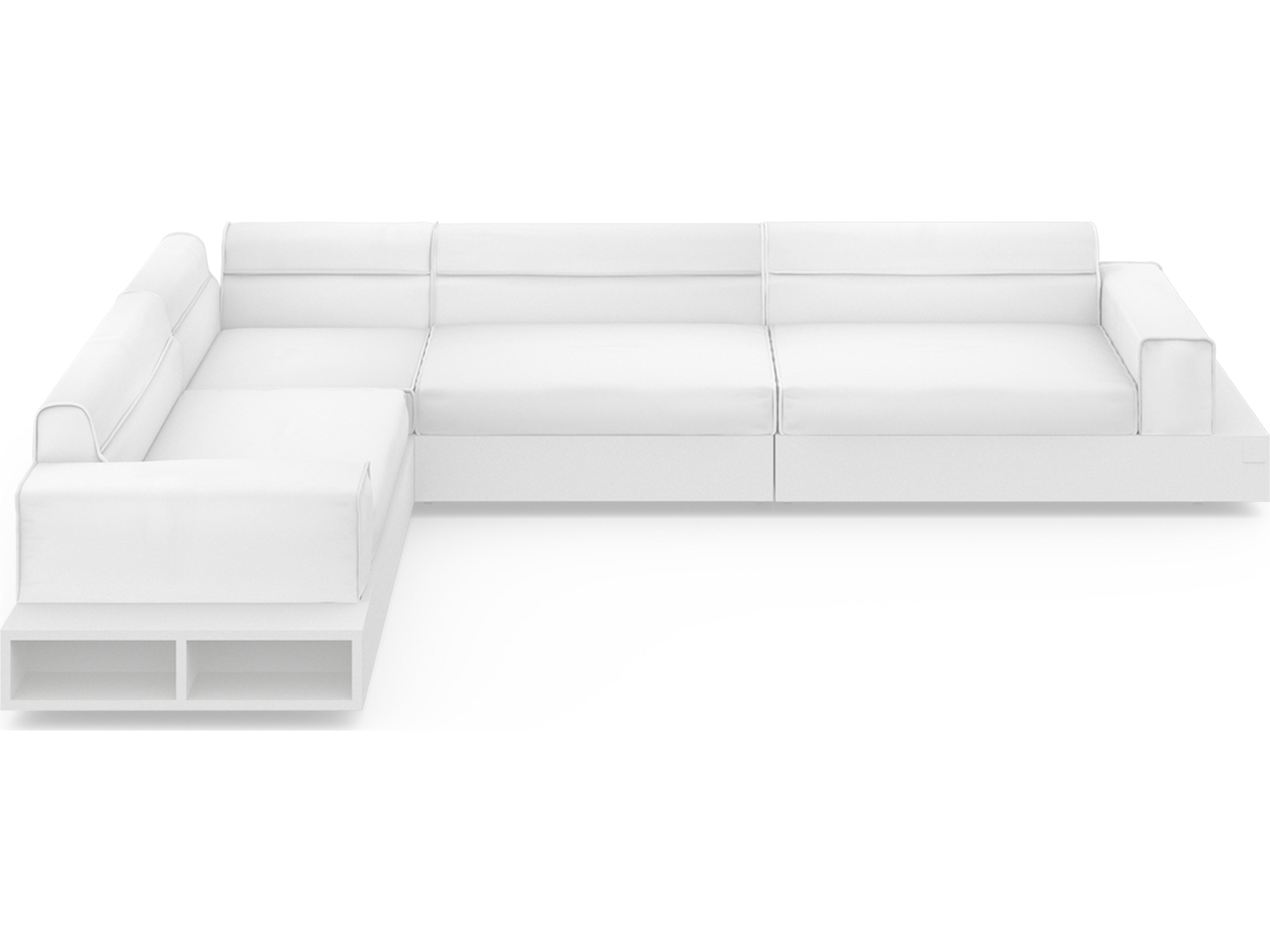 MamaGreen Boulevard Aluminum Sectional Outdoor Lounge Set