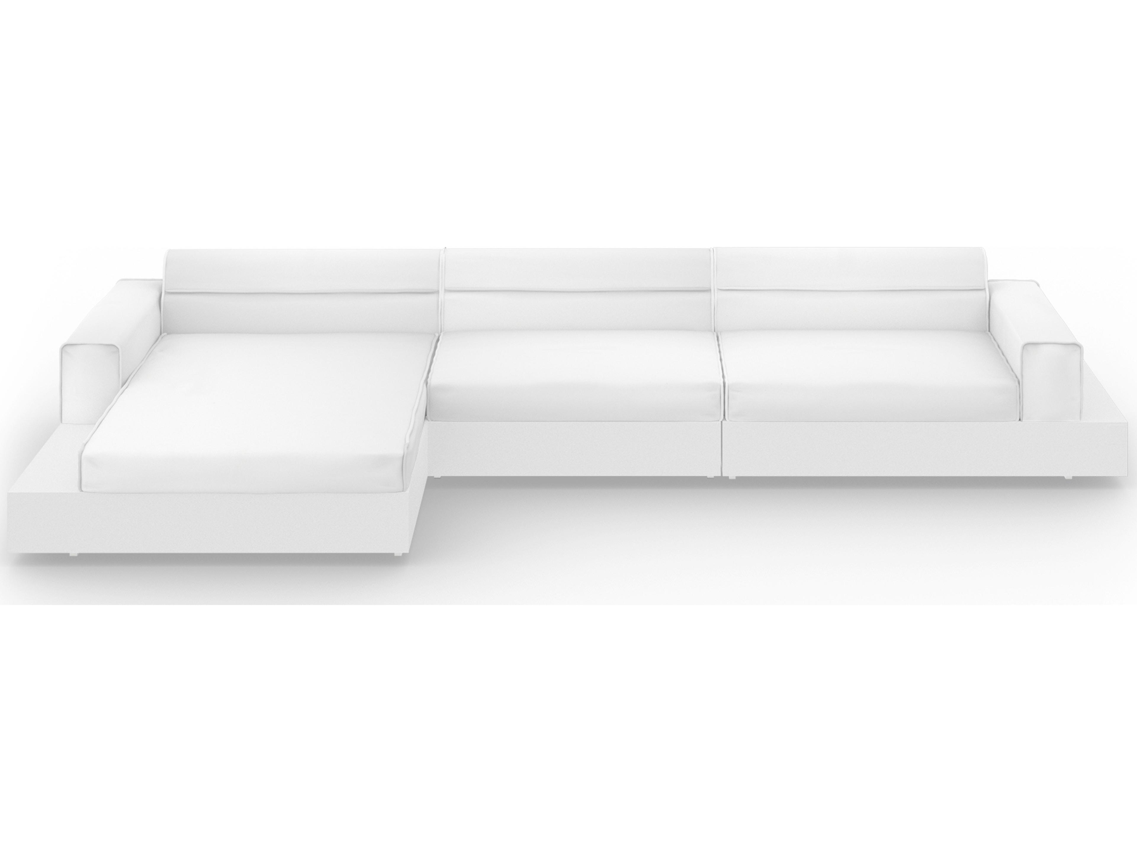 MamaGreen Boulevard Aluminum Sectional Patio Lounge Set