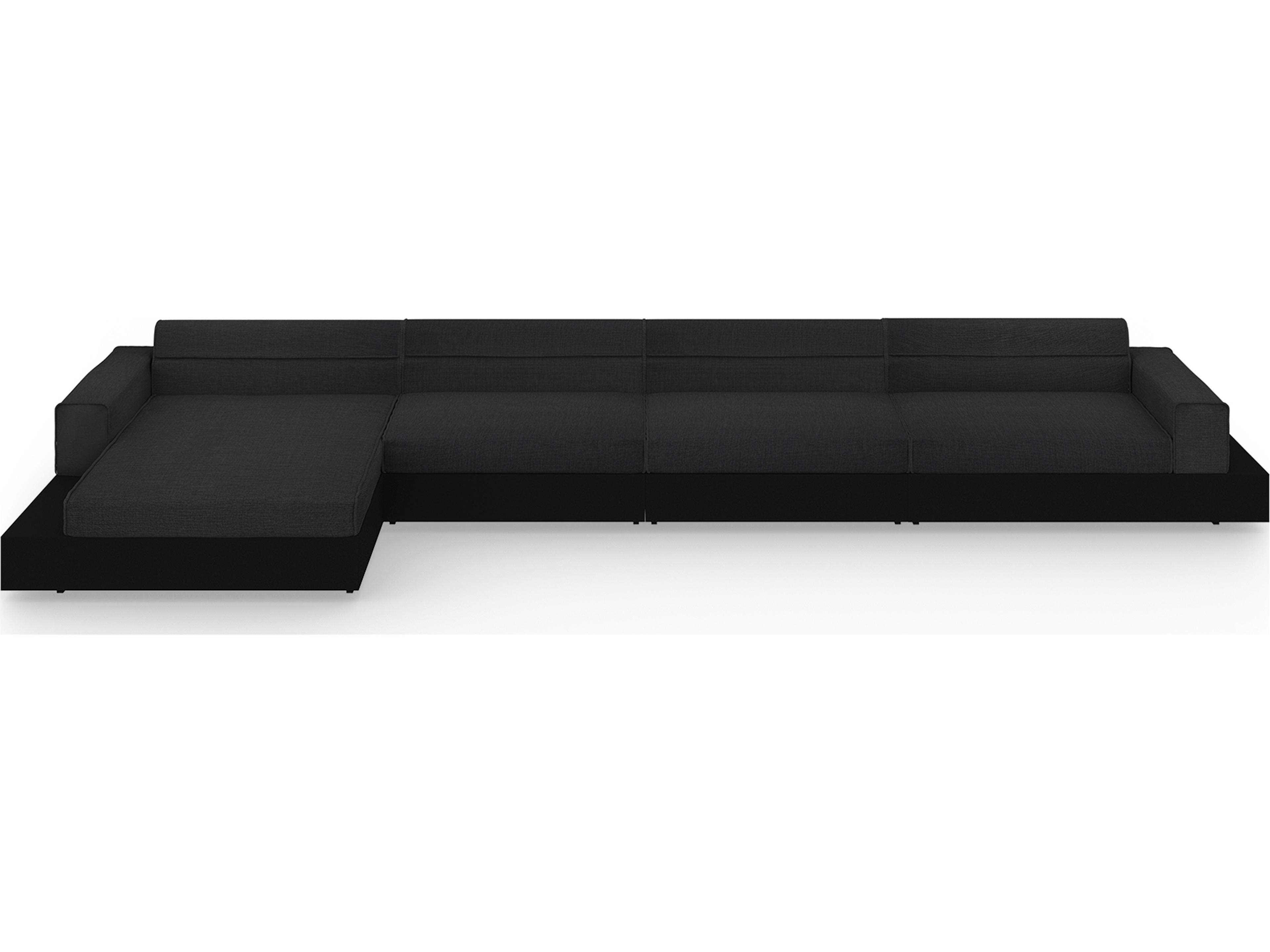 MamaGreen Boulevard Aluminum Sectional Outdoor Patio Lounge Set