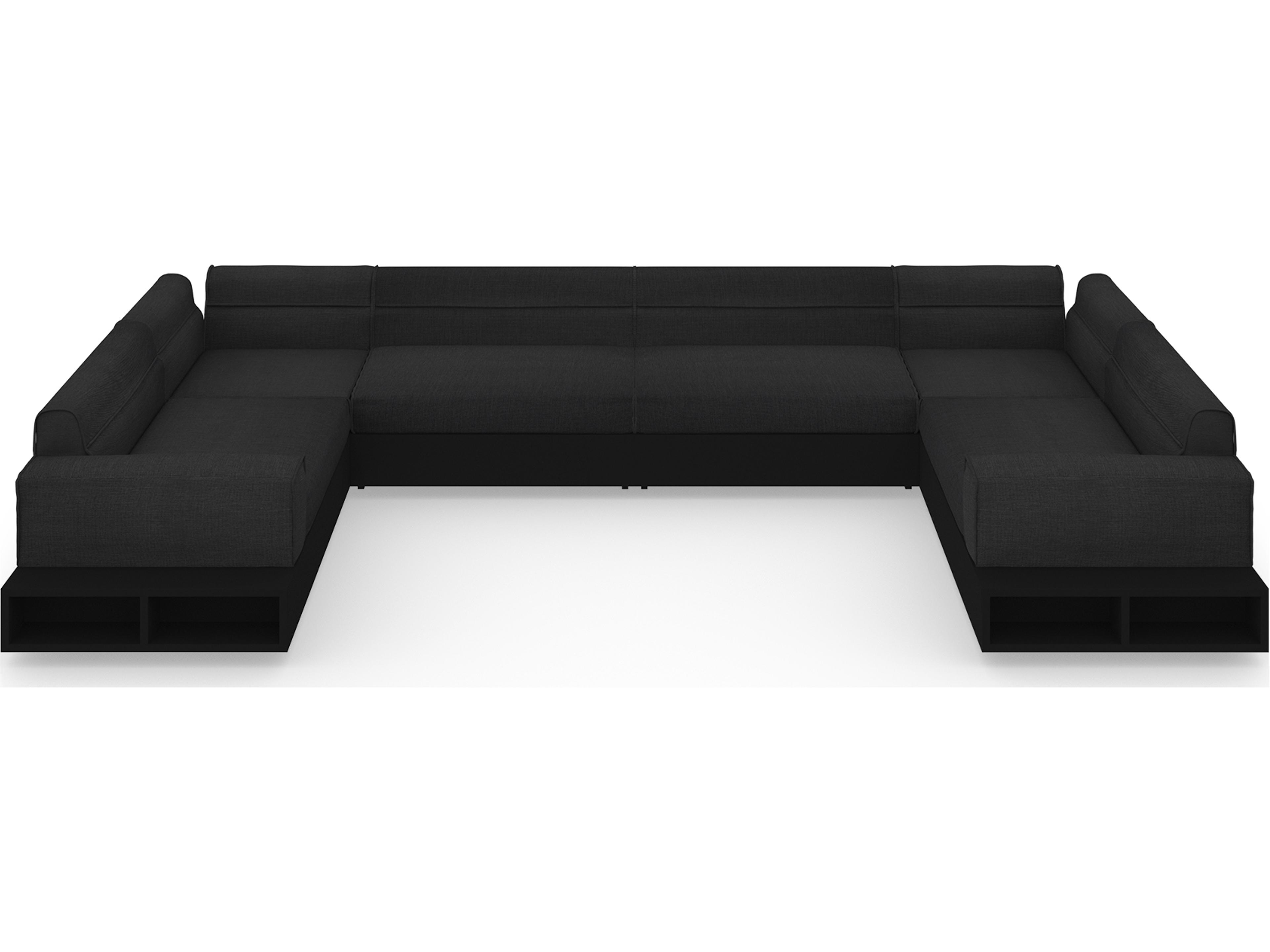 MamaGreen Boulevard Aluminum Sectional Outdoor Patio Lounge Set