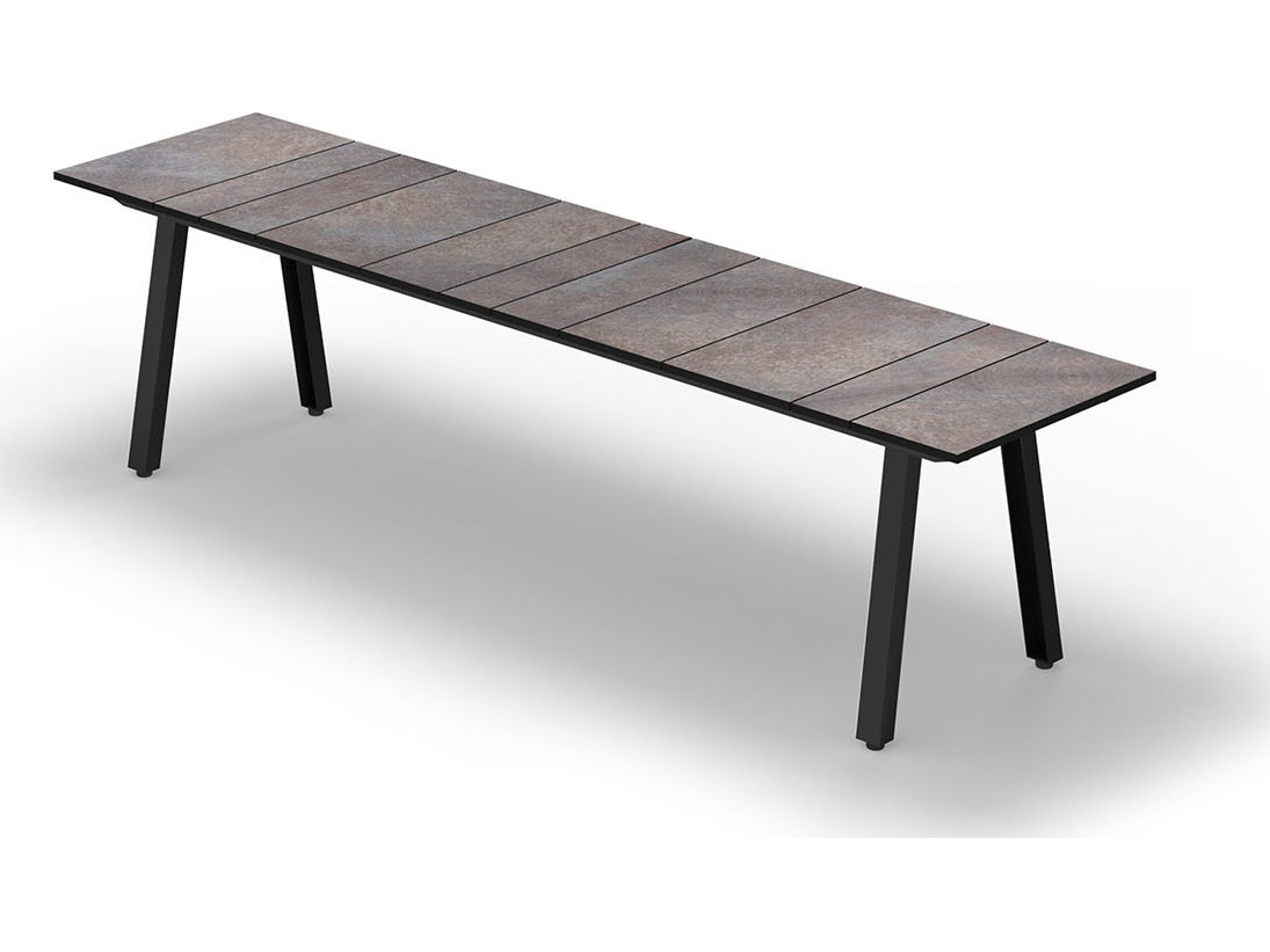 MamaGreen Maxximus Steel HPL Outdoor Patio Bench