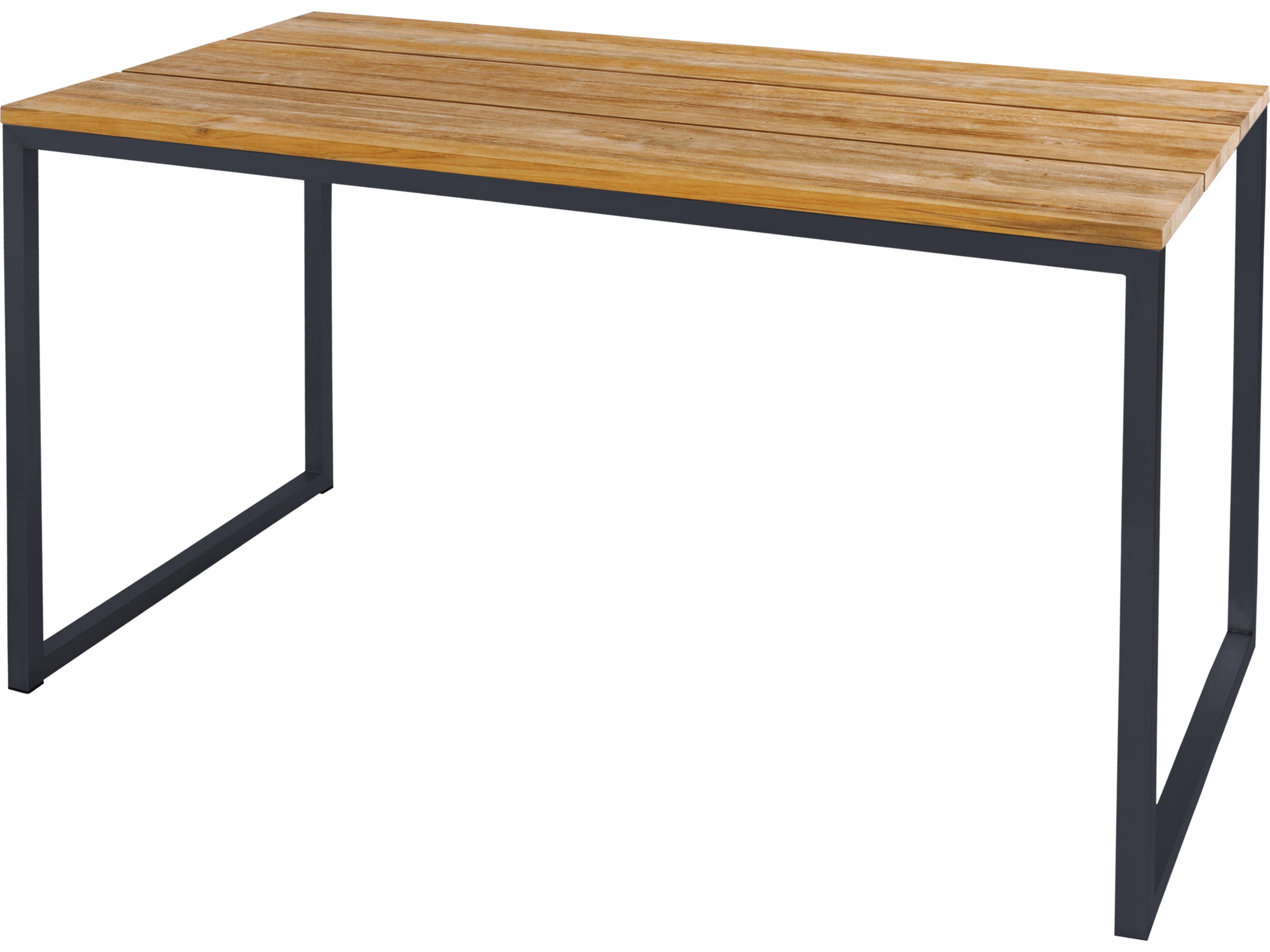 MamaGreen Oko Steel Rectangular Patio Bar Table
