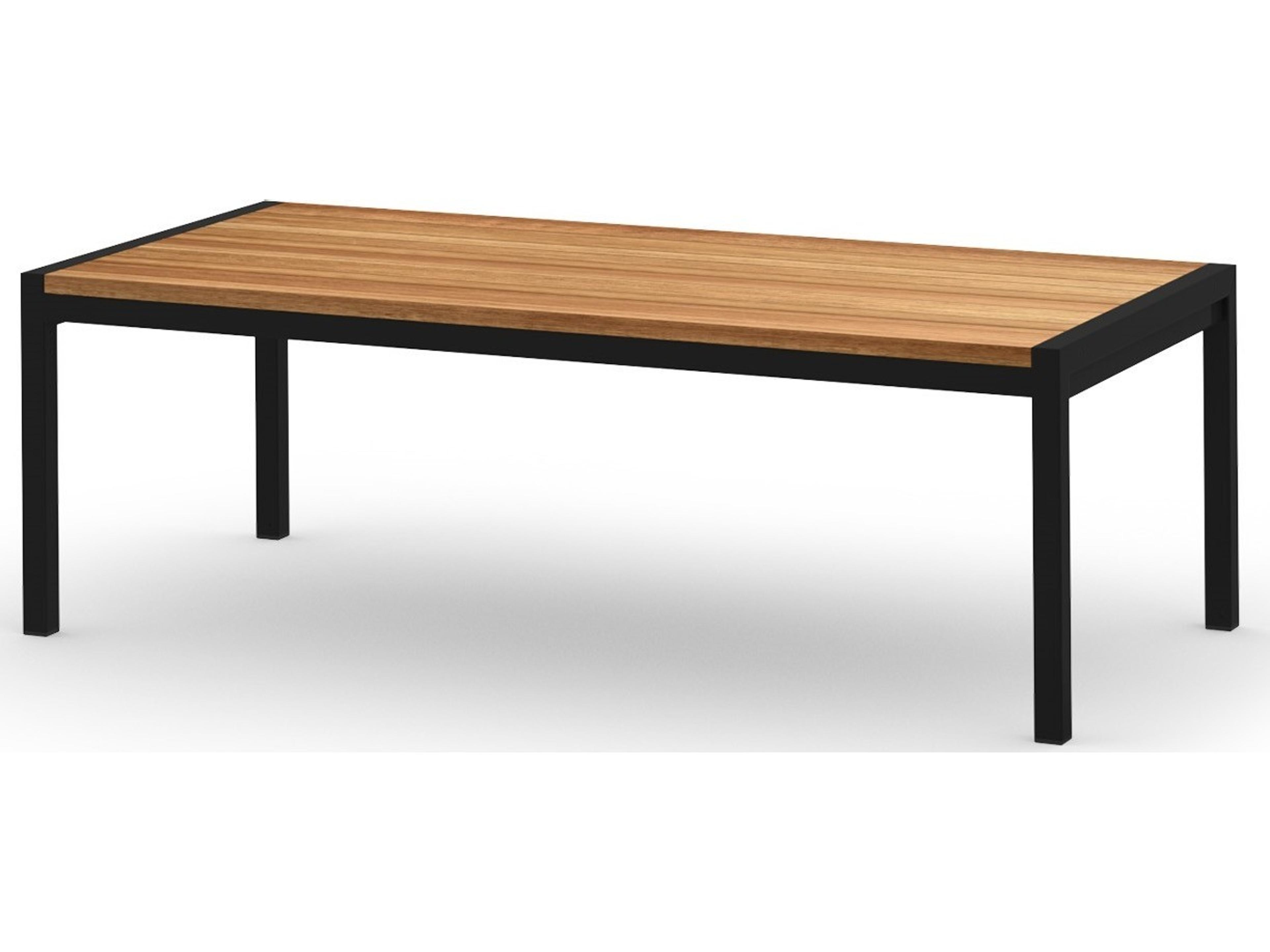 MamaGreen Jaydu Aluminum Rectangular Outdoor Patio Coffee Table